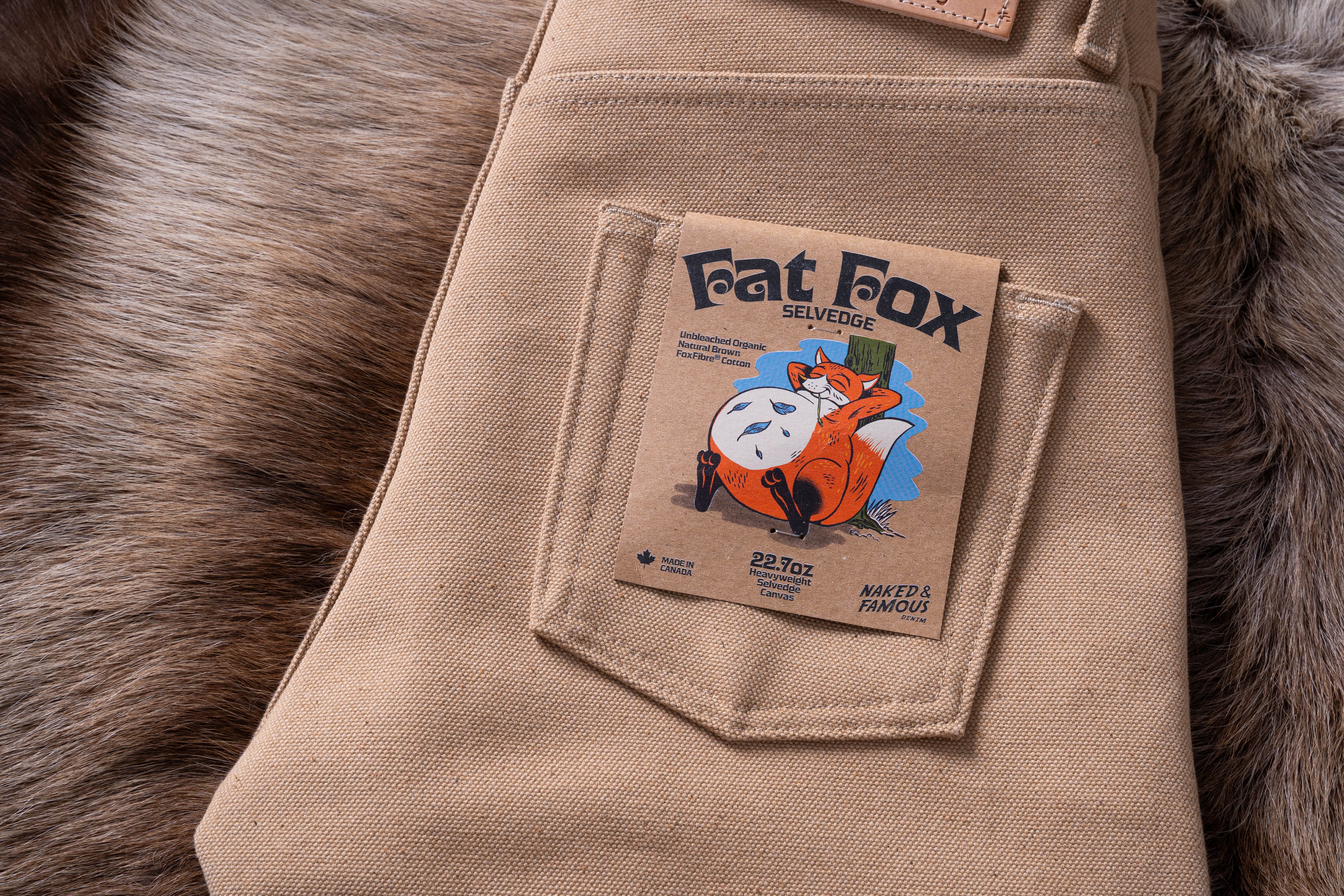 Fat Fox Selvedge - The Heaviest Duck Canvas Pant Ever Made