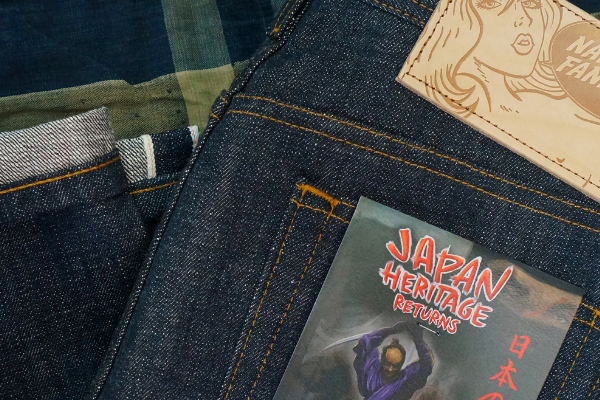 14.5oz Unsanforized Japanese Denim, Japan Heritage Returns