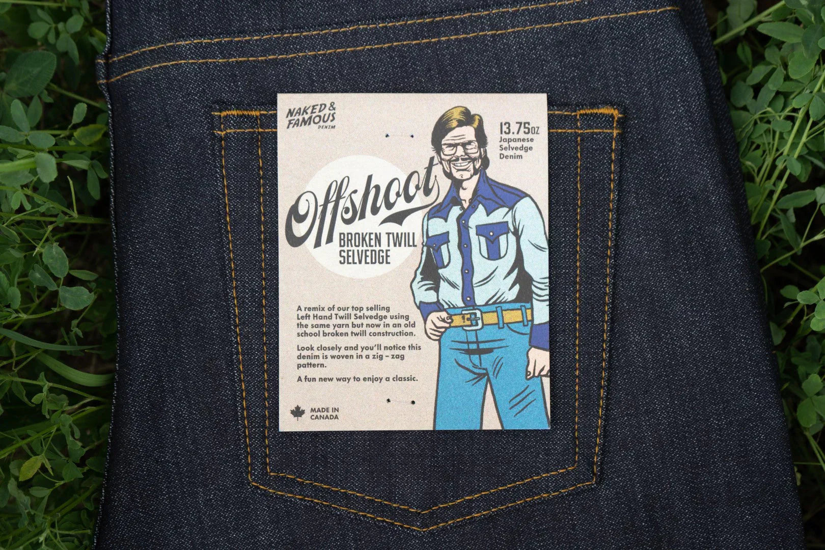 Offshoot Broken Twill Selvedge - Strong Guy Edition