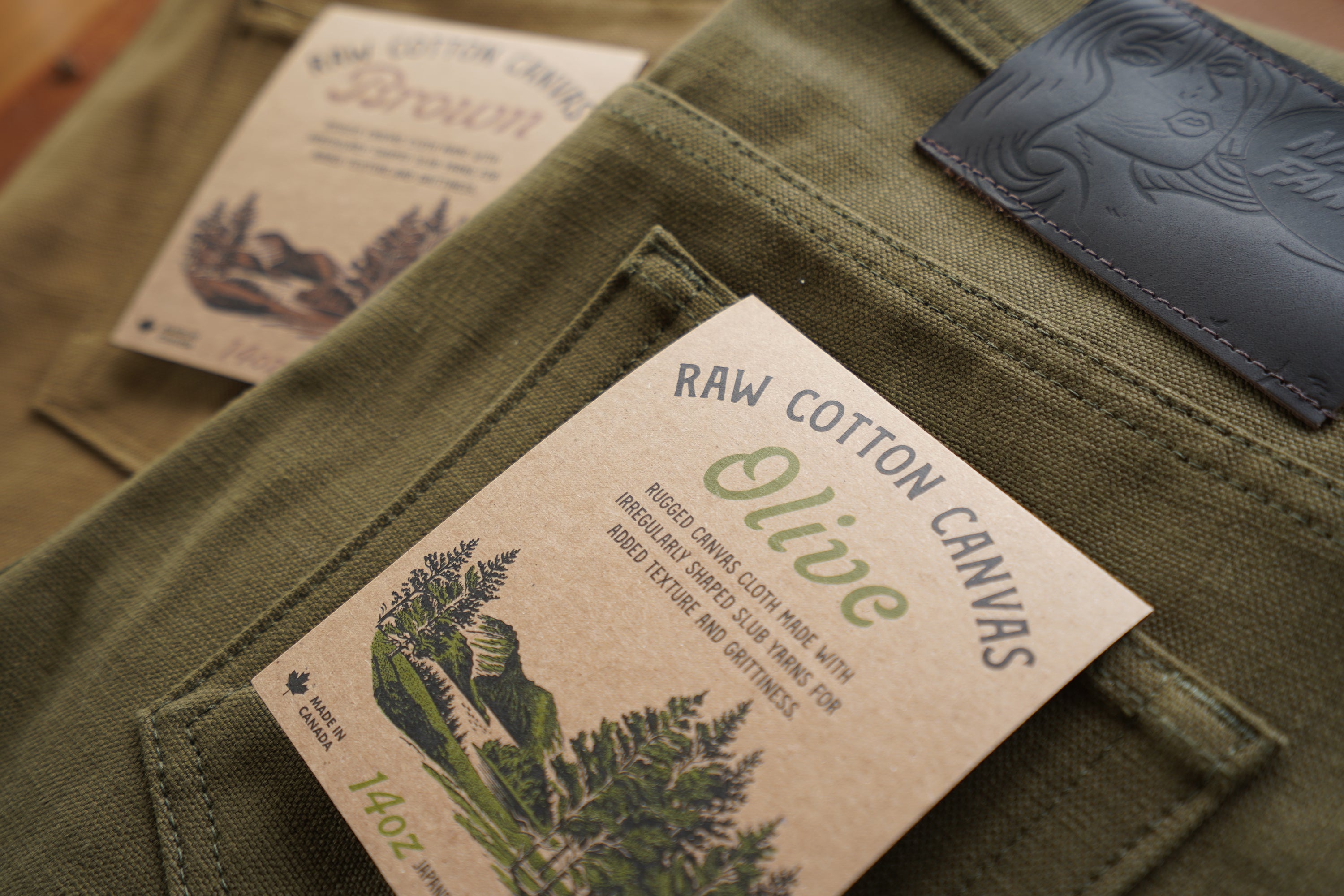 Naked & Famous Denim | Raw Cotton Canvas - Info