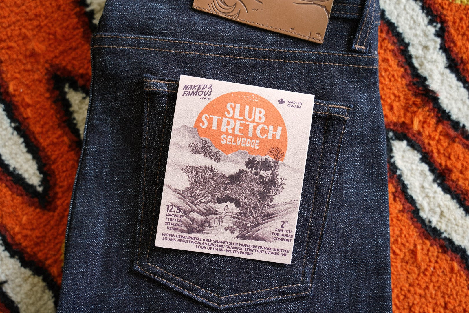 Embrace Natural Imperfection With The Slub Stretch Selvedge
