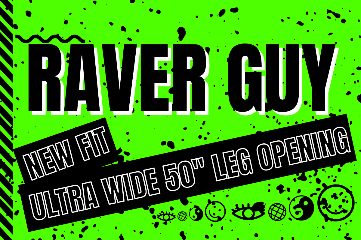 Raver Guy - New Fit Ultra Wide 50" Leg Opening