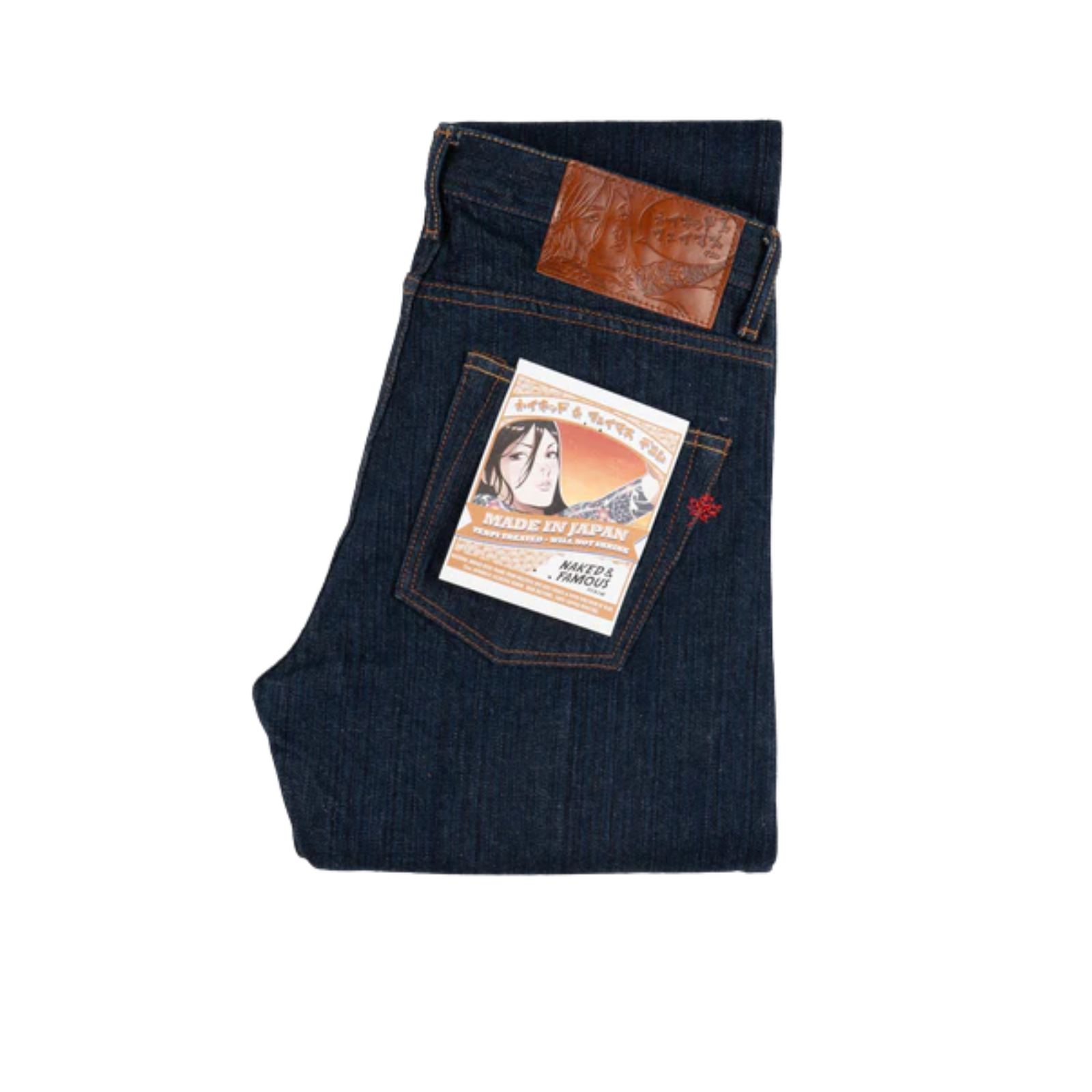 MIJ9 - "Tennen Ai" Natural Indigo Slub Selvedge
