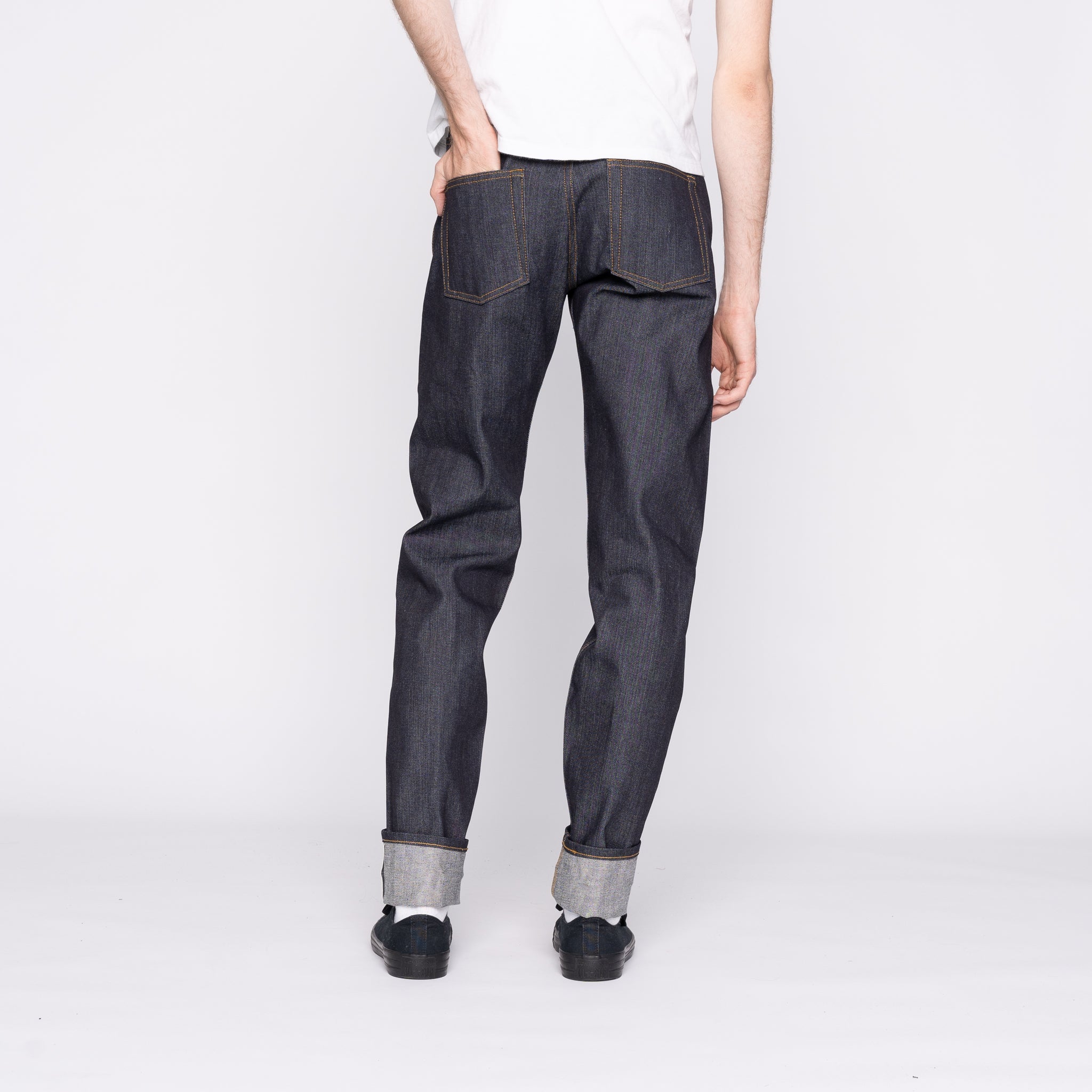 Easy Guy - Left Hand Twill Selvedge - 36" Long Inseam by Naked & Famous Denim