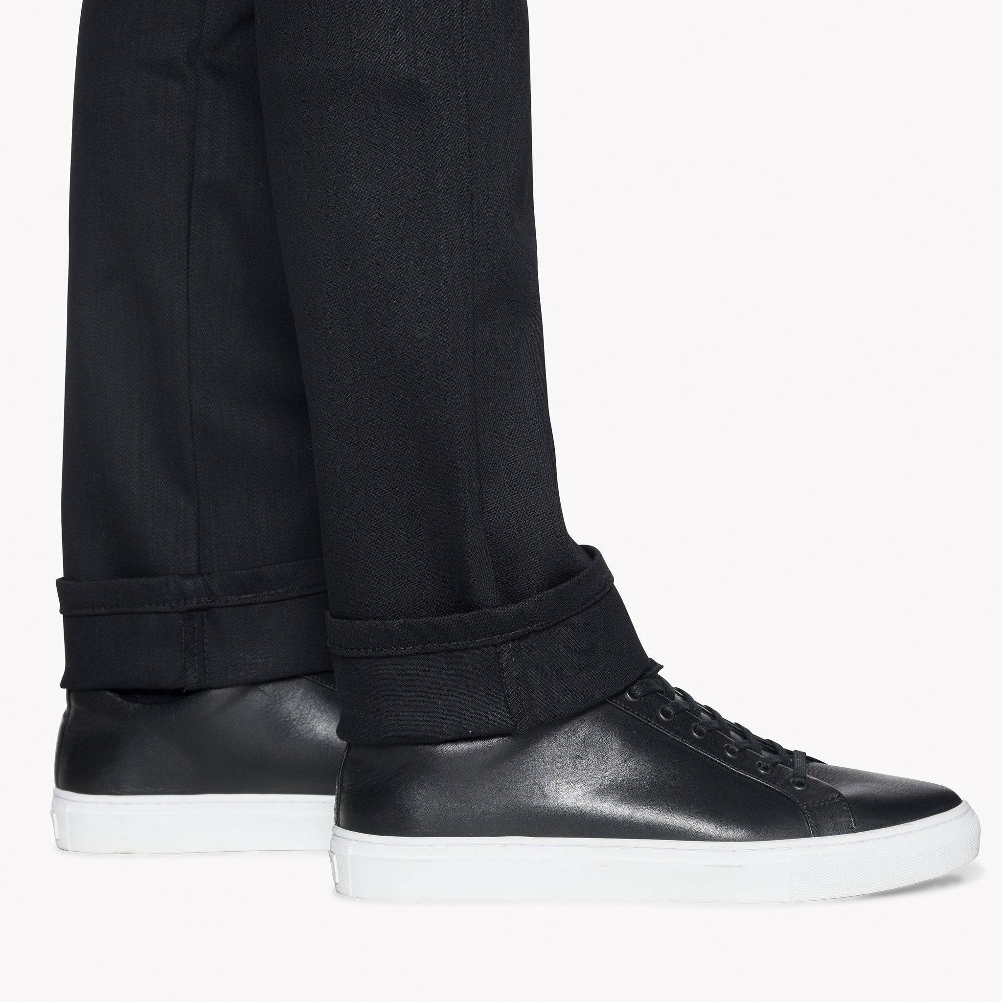 Skinny Guy - Black Power Stretch by Naked & Famous Denim