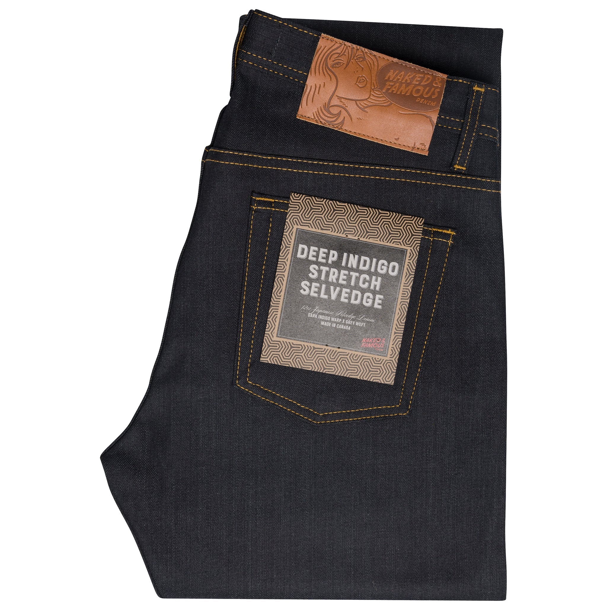 Weird Guy - Deep Indigo Stretch Selvedge by Naked & Famous Denim