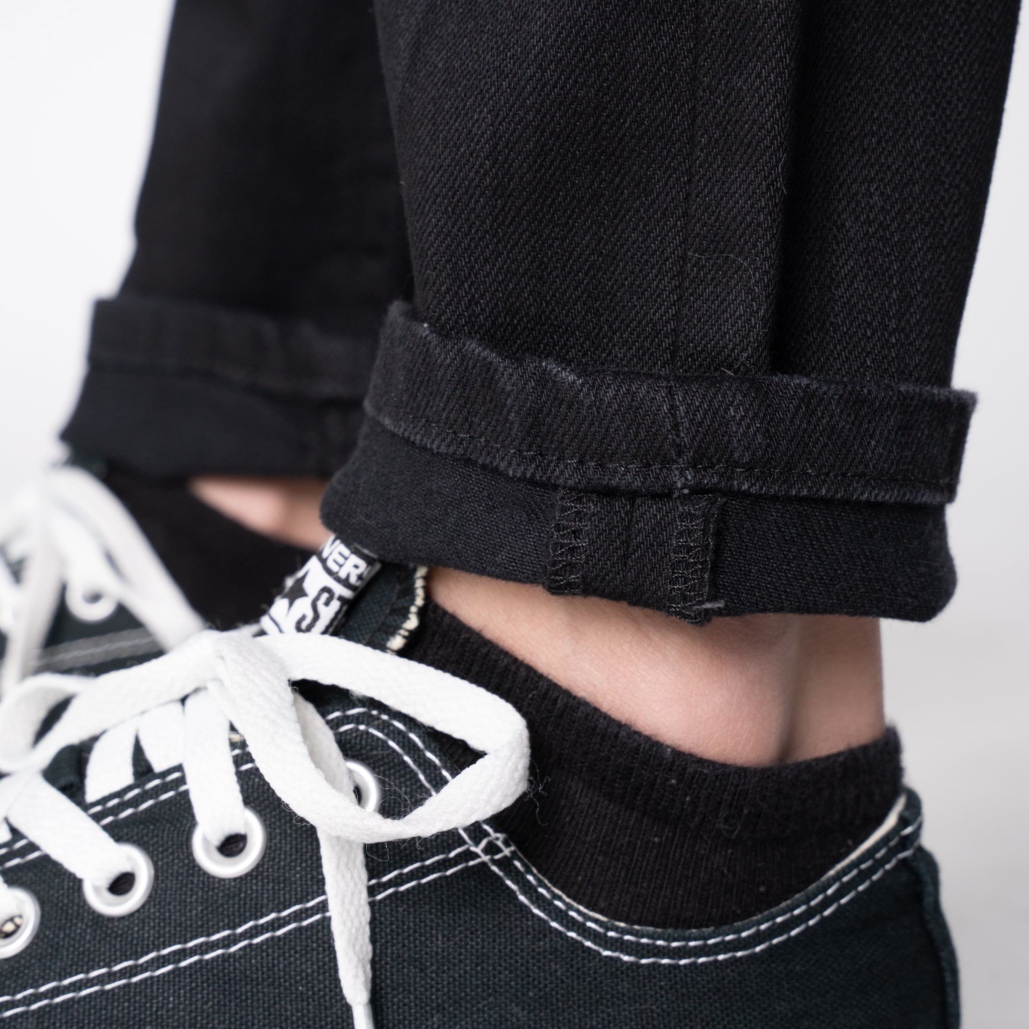 Women's - High Skinny - Black Power Stretch by Naked & Famous Denim