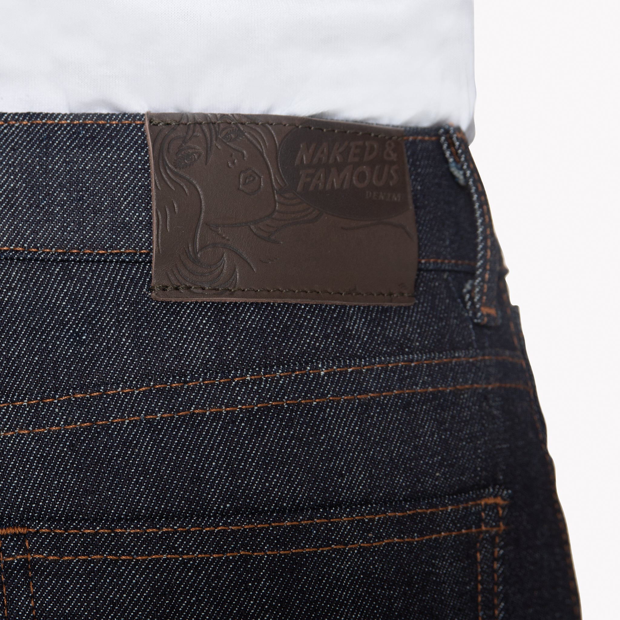 Women's - Skinny - Stretch Selvedge Raw Denim by Naked & Famous Denim