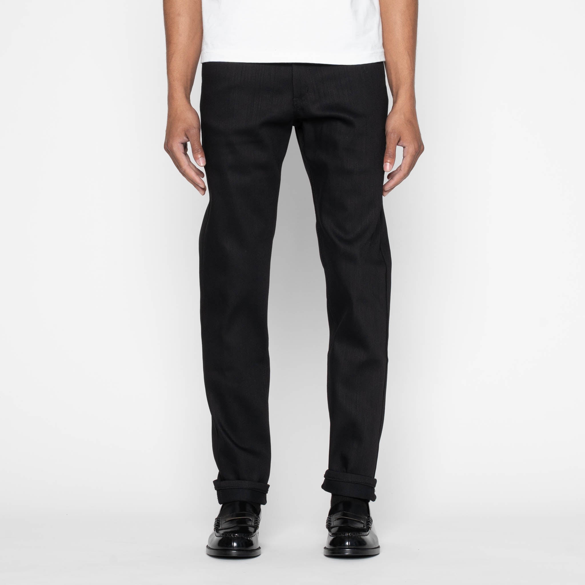 Easy Guy - Black Power Stretch by Naked & Famous Denim