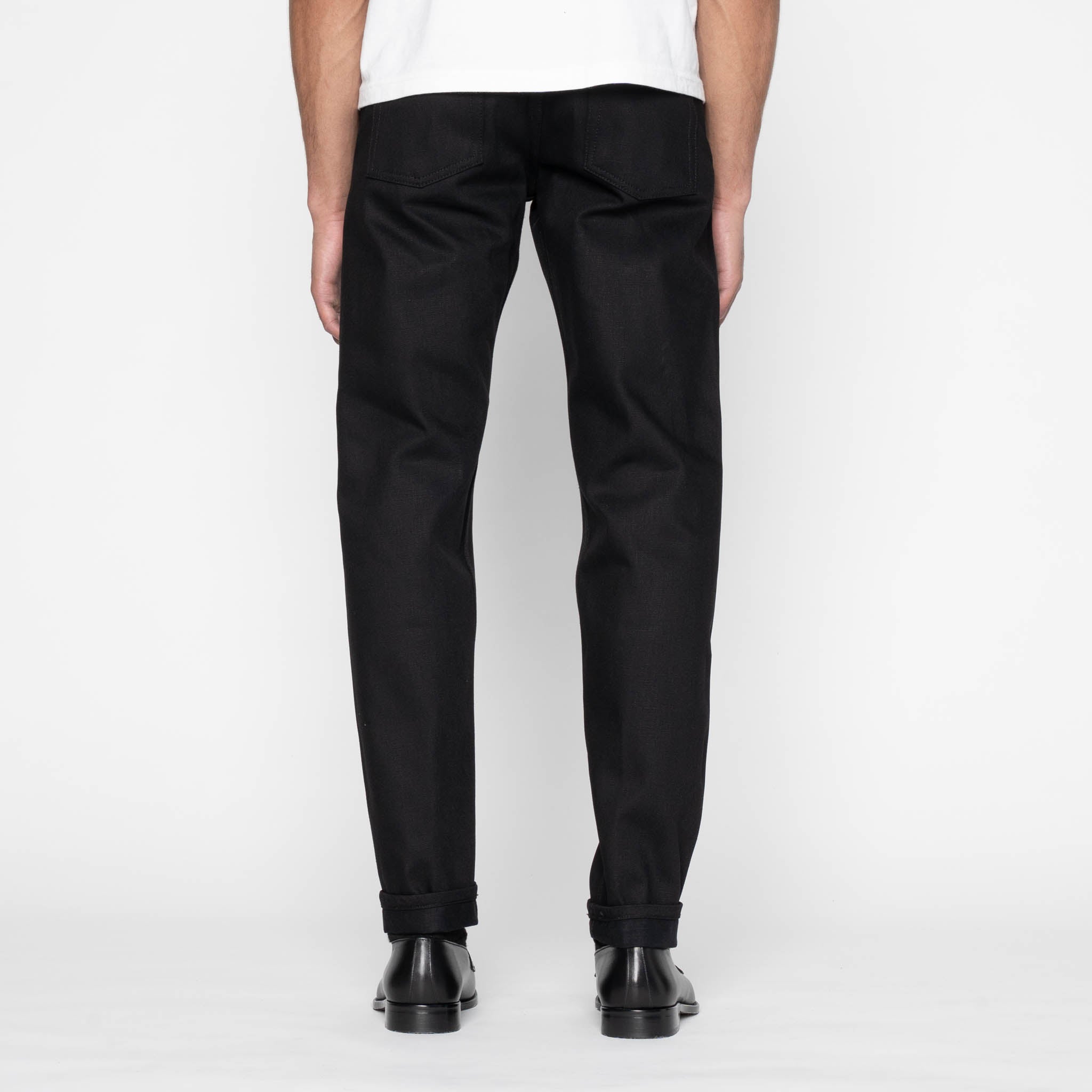 Easy Guy - Solid Black Selvedge by Naked & Famous Denim
