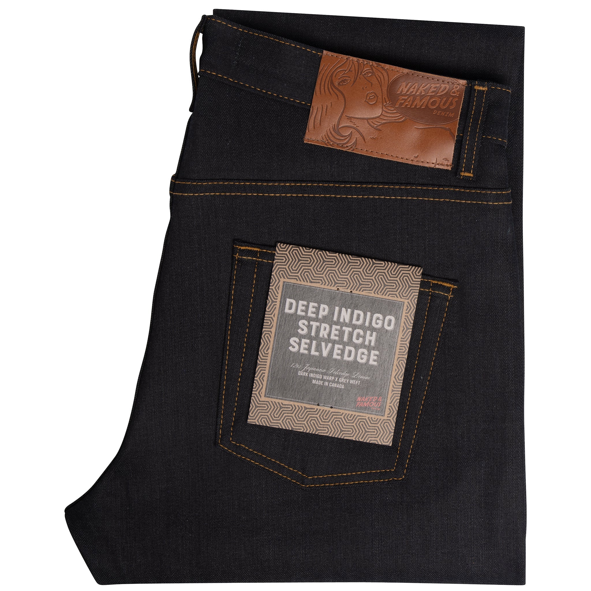 Easy Guy - Deep Indigo Stretch Selvedge by Naked & Famous Denim