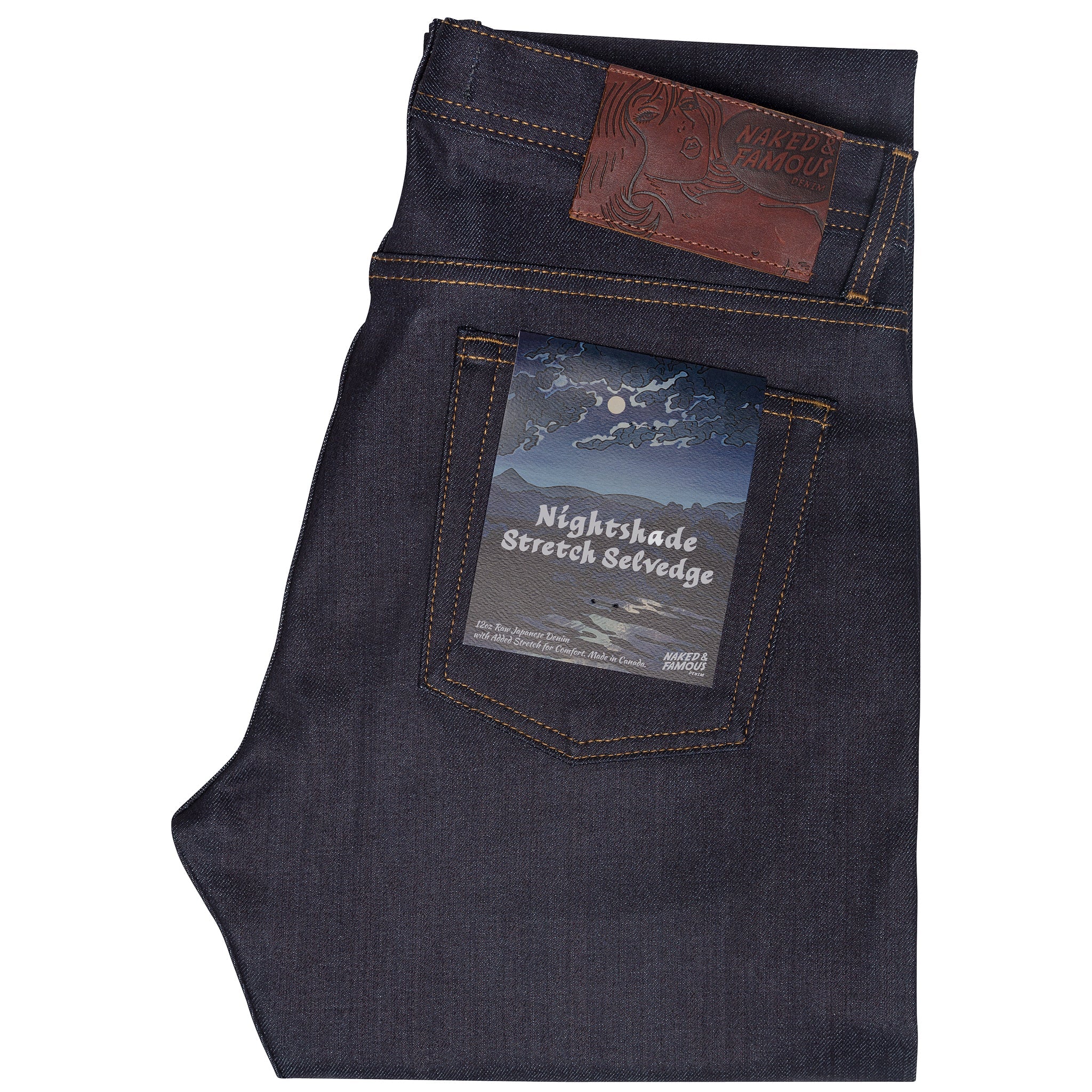 Weird Guy - Nightshade Stretch Selvedge by Naked & Famous Denim