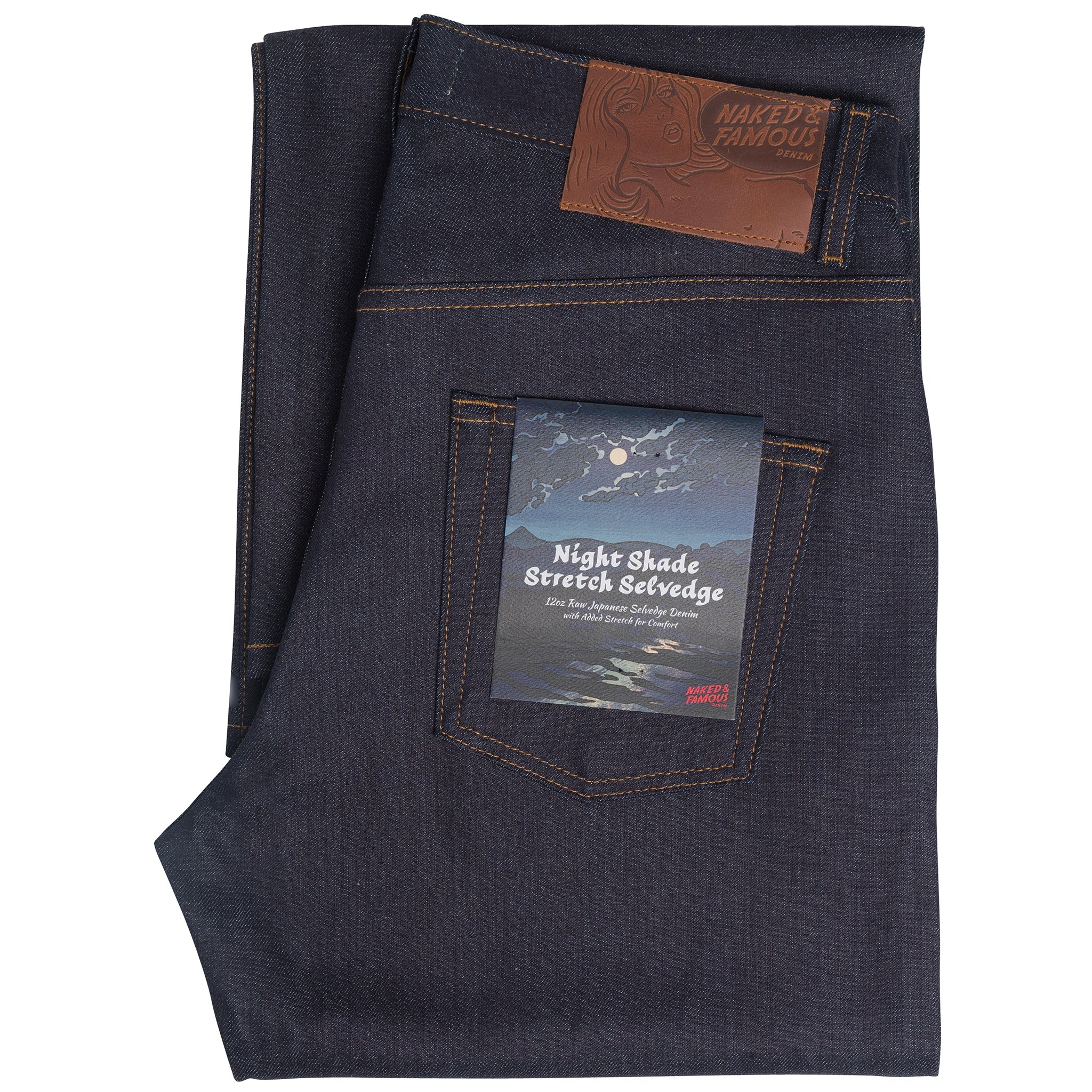 Strong Guy - Nightshade Stretch Selvedge by Naked & Famous Denim