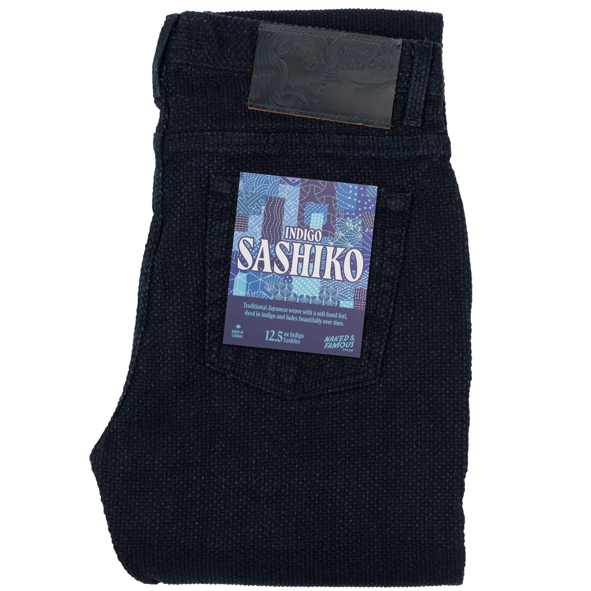 Weird Guy - Indigo Sashiko by Naked & Famous Denim