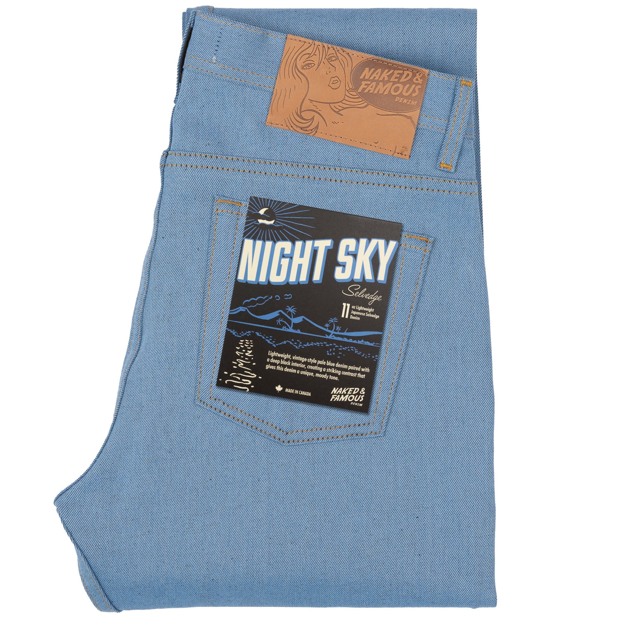 Weird Guy - Night Sky Selvedge by Naked & Famous Denim