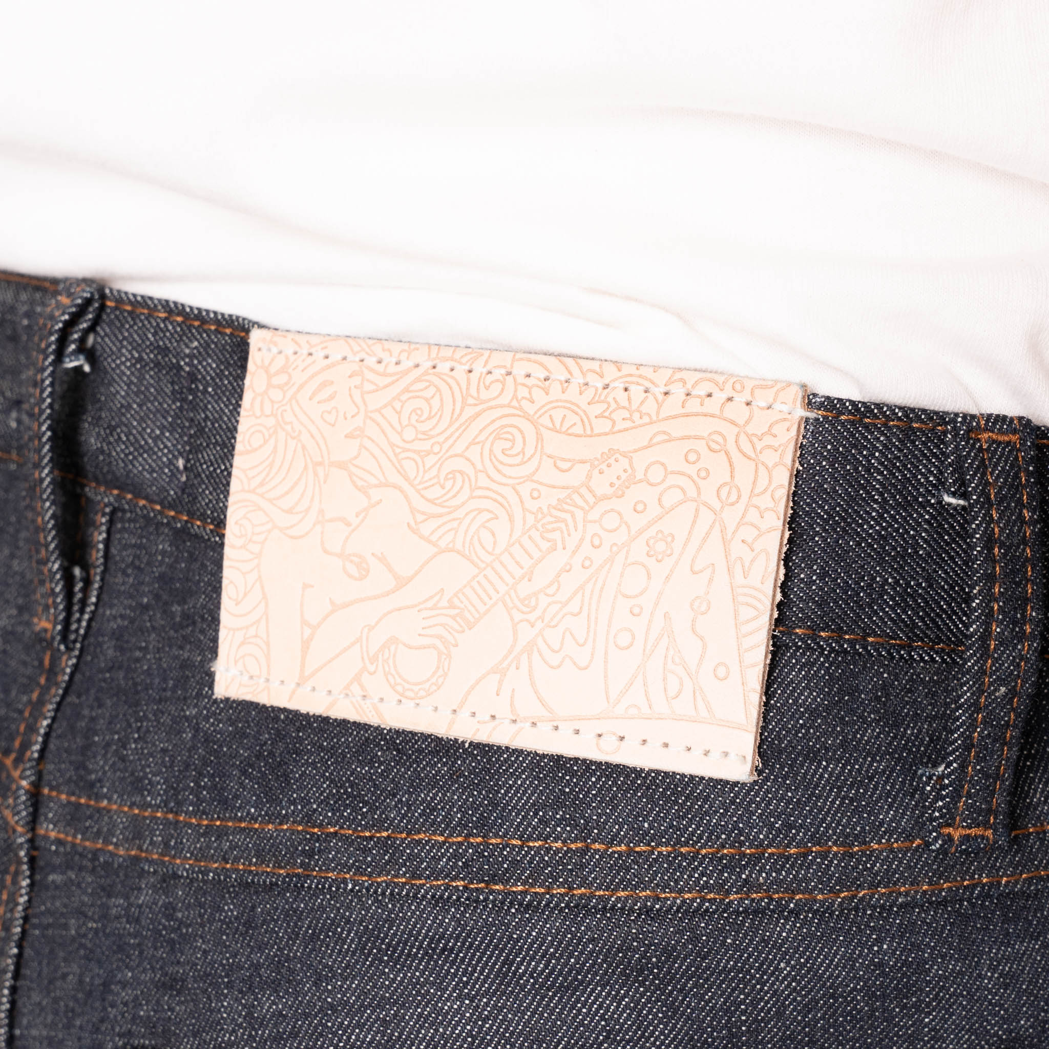 True Guy - Love & Peace Selvedge by Naked & Famous Denim