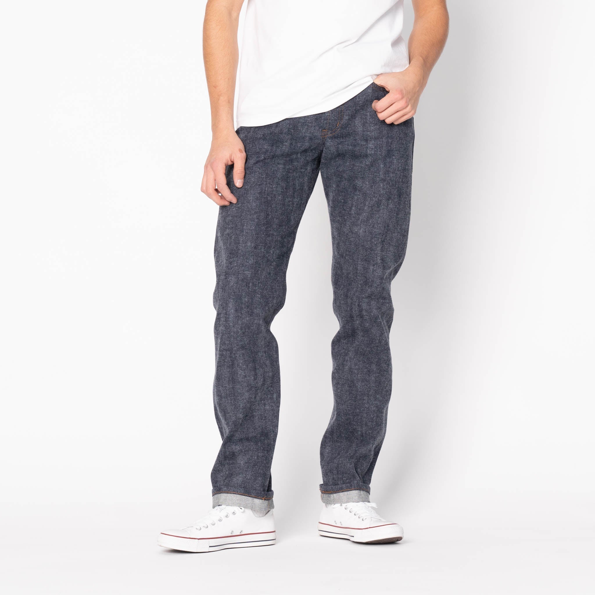 Weird Guy - Max Brush Selvedge - Indigo by Naked & Famous Denim