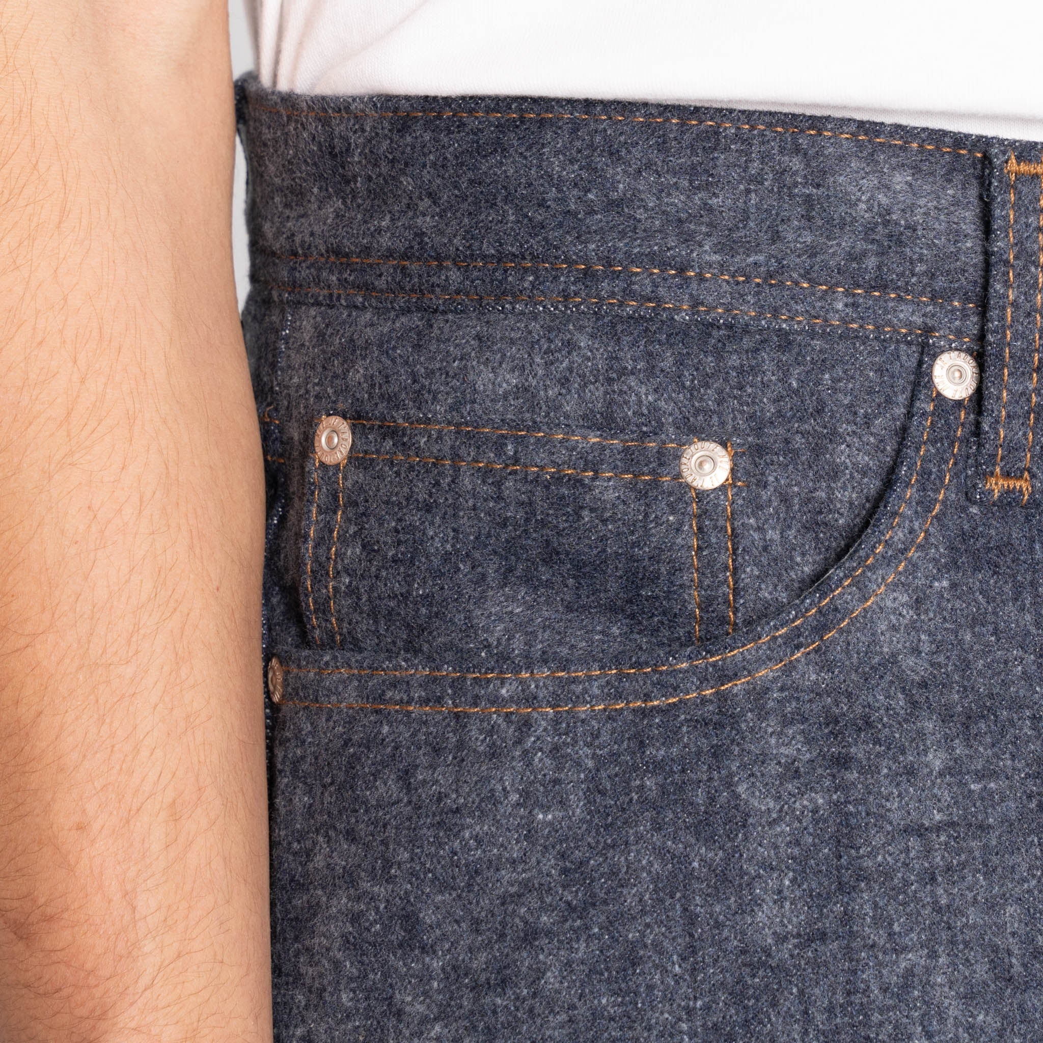 Weird Guy - Max Brush Selvedge - Indigo by Naked & Famous Denim