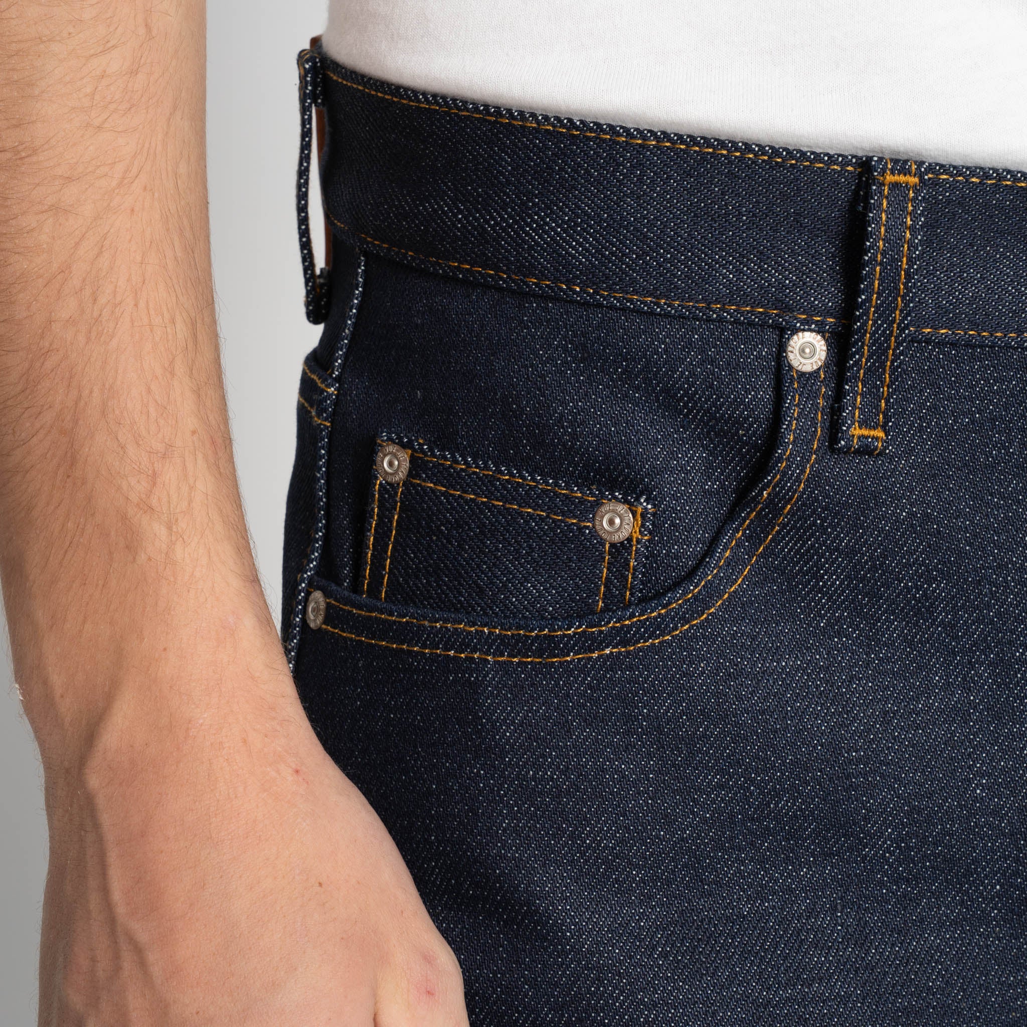 Strong Guy - Elephant 14 - Dirty Elephant Selvedge by Naked & Famous Denim