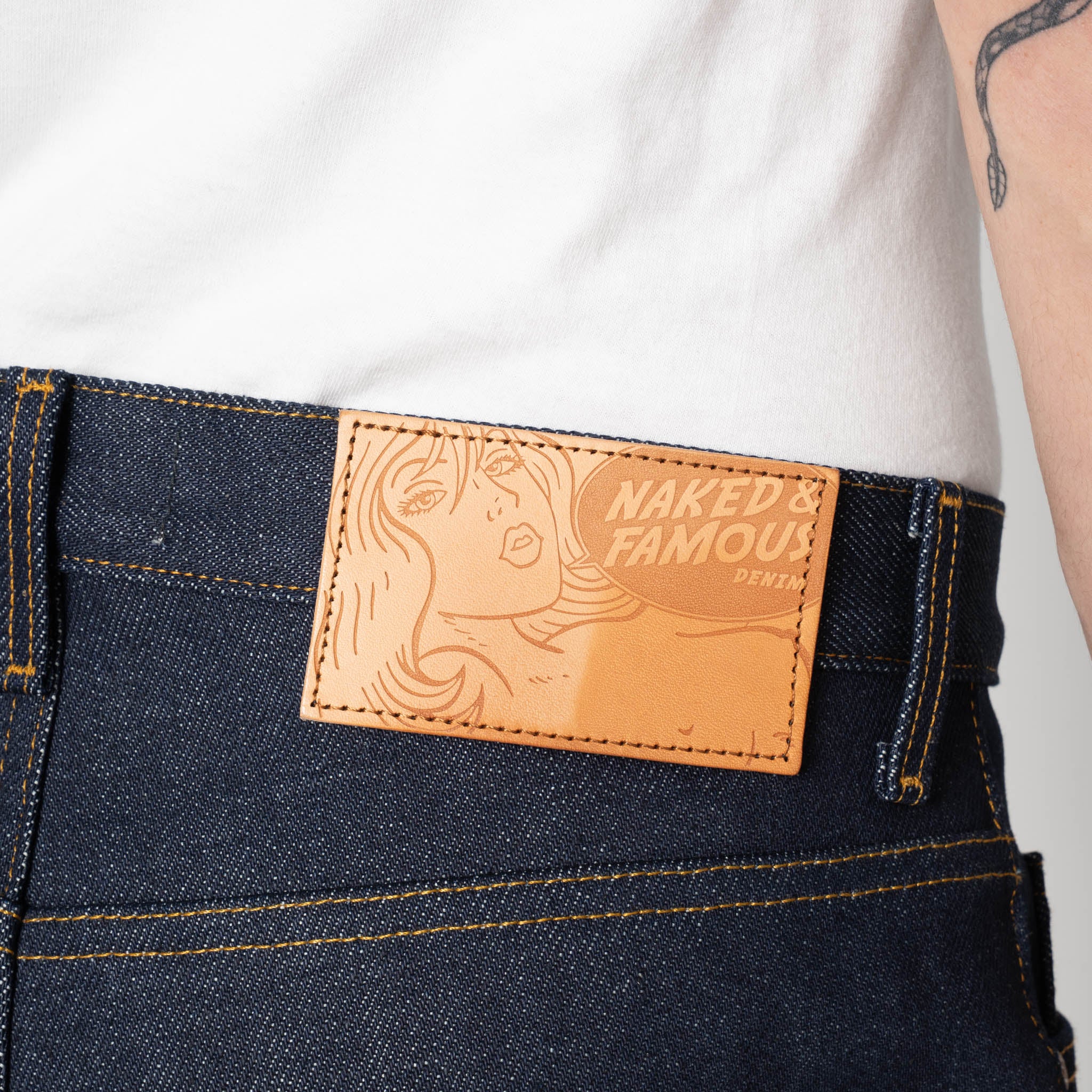 Strong Guy - Elephant 14 - Dirty Elephant Selvedge by Naked & Famous Denim