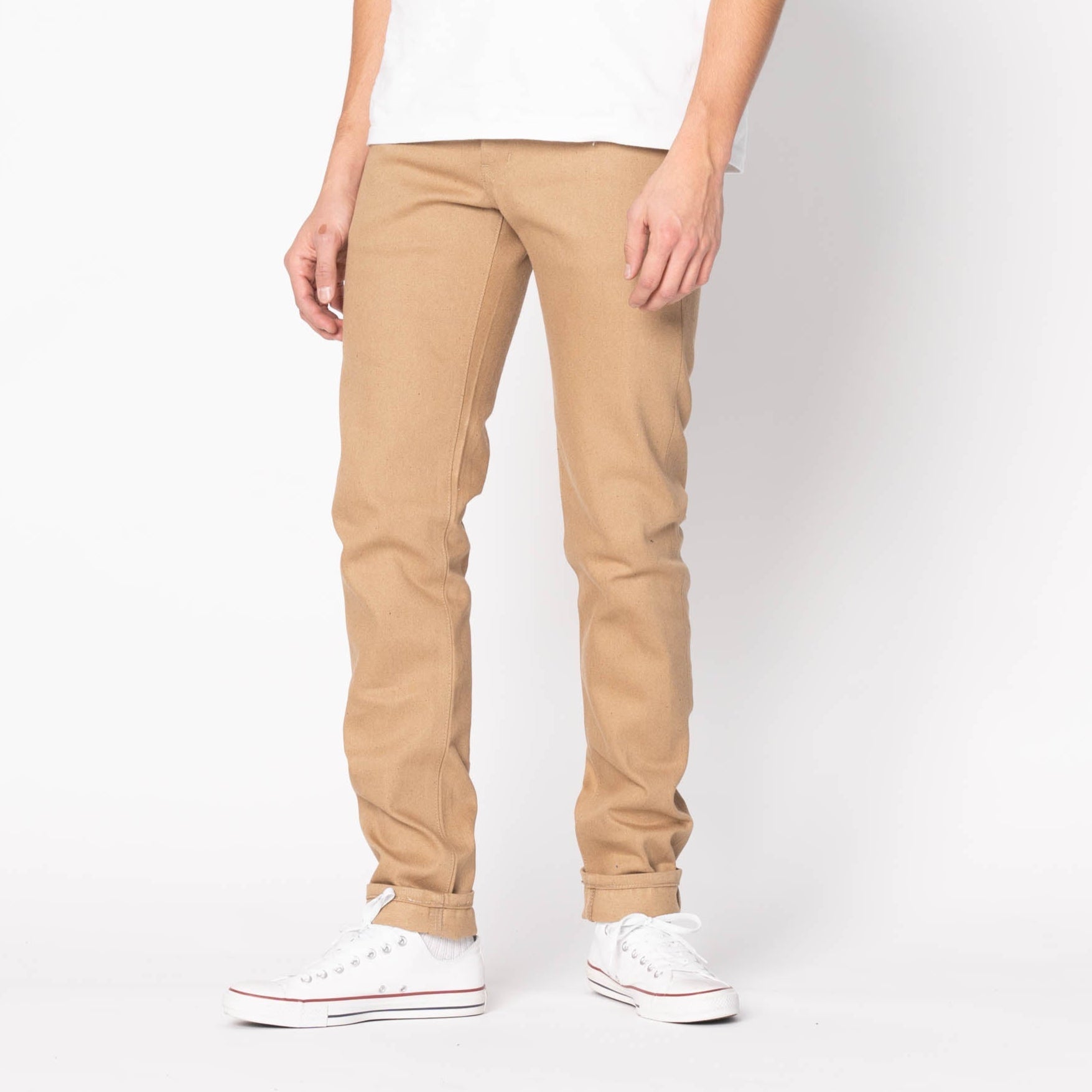 Weird Guy - Brown Fox Selvedge - Brown by Naked & Famous Denim