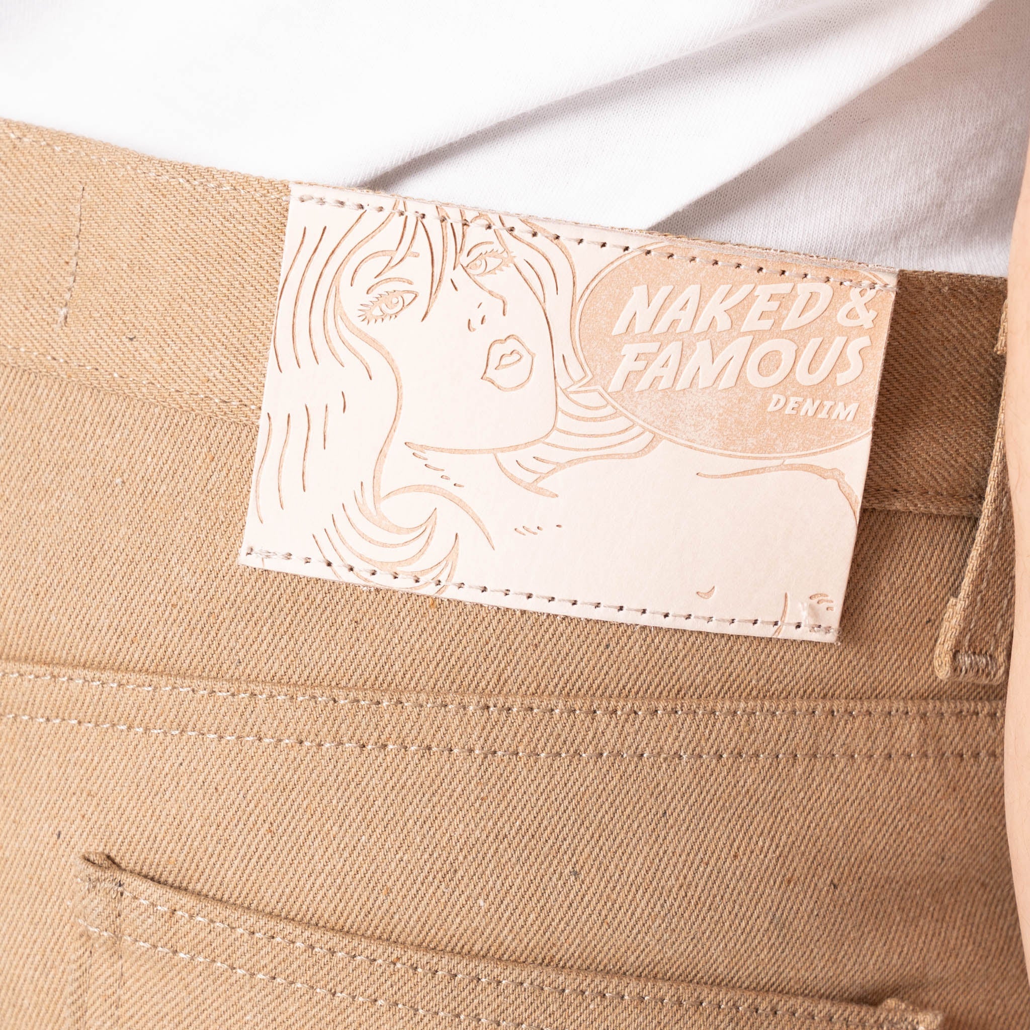 Super Guy - Brown Fox Selvedge - Brown by Naked & Famous Denim