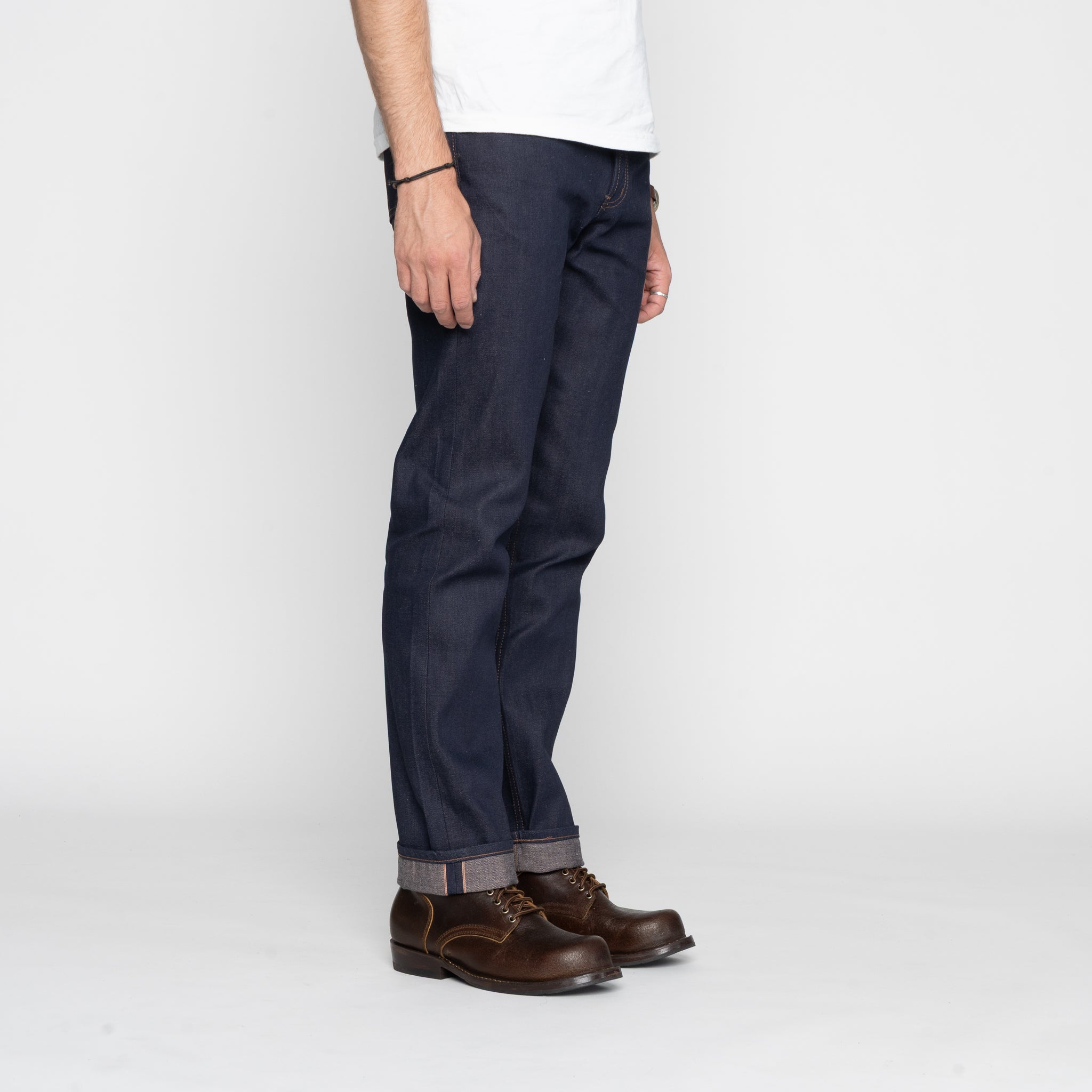 Weird Guy - Coffee Dye Selvedge - Indigo by Naked & Famous Denim