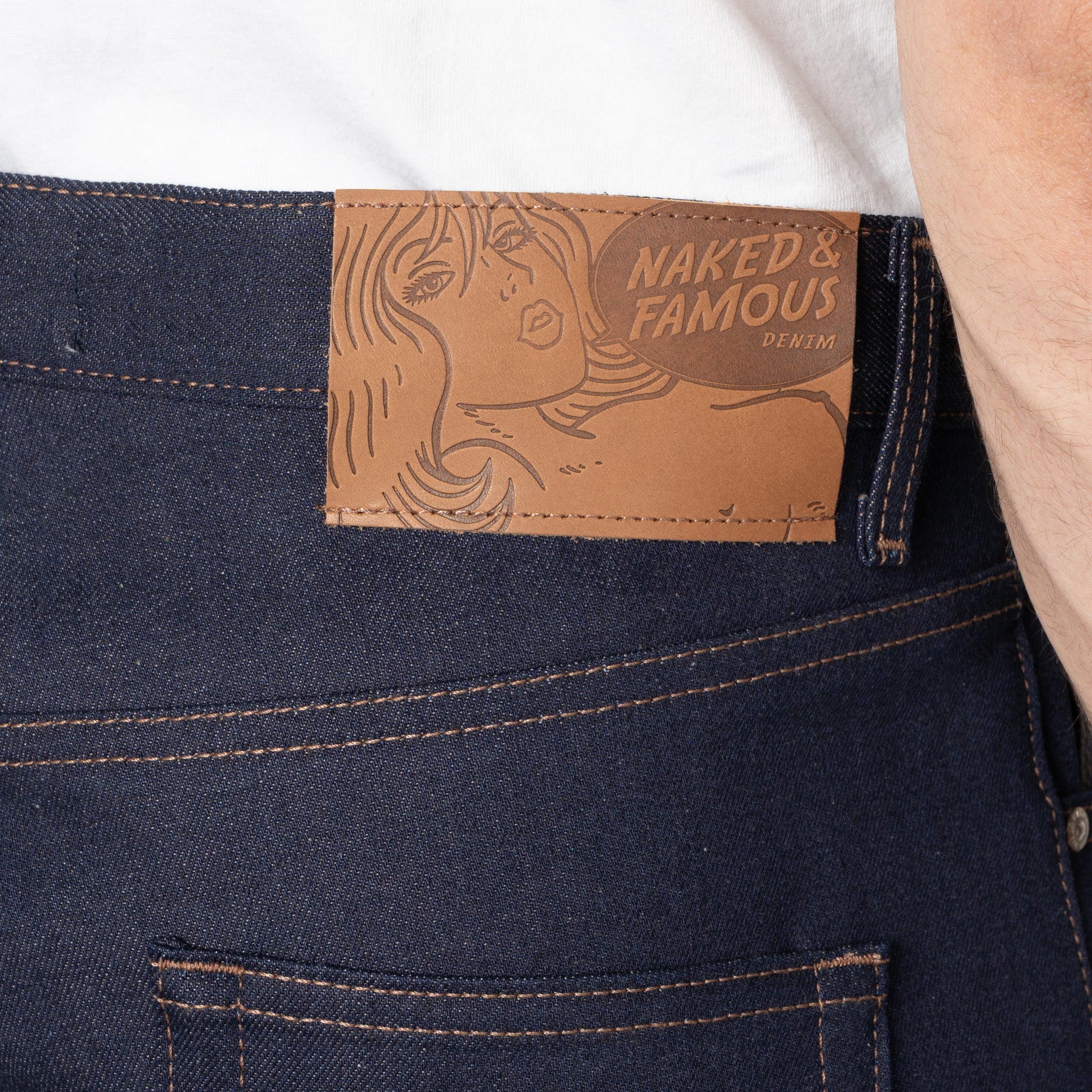 Easy Guy - Coffee Dye Selvedge - Indigo by Naked & Famous Denim