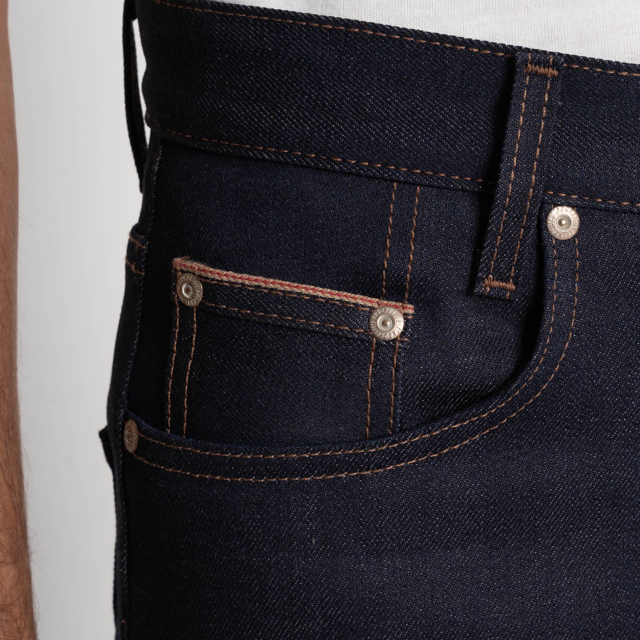 Strong Guy - Coffee Dye Selvedge - Indigo by Naked & Famous Denim