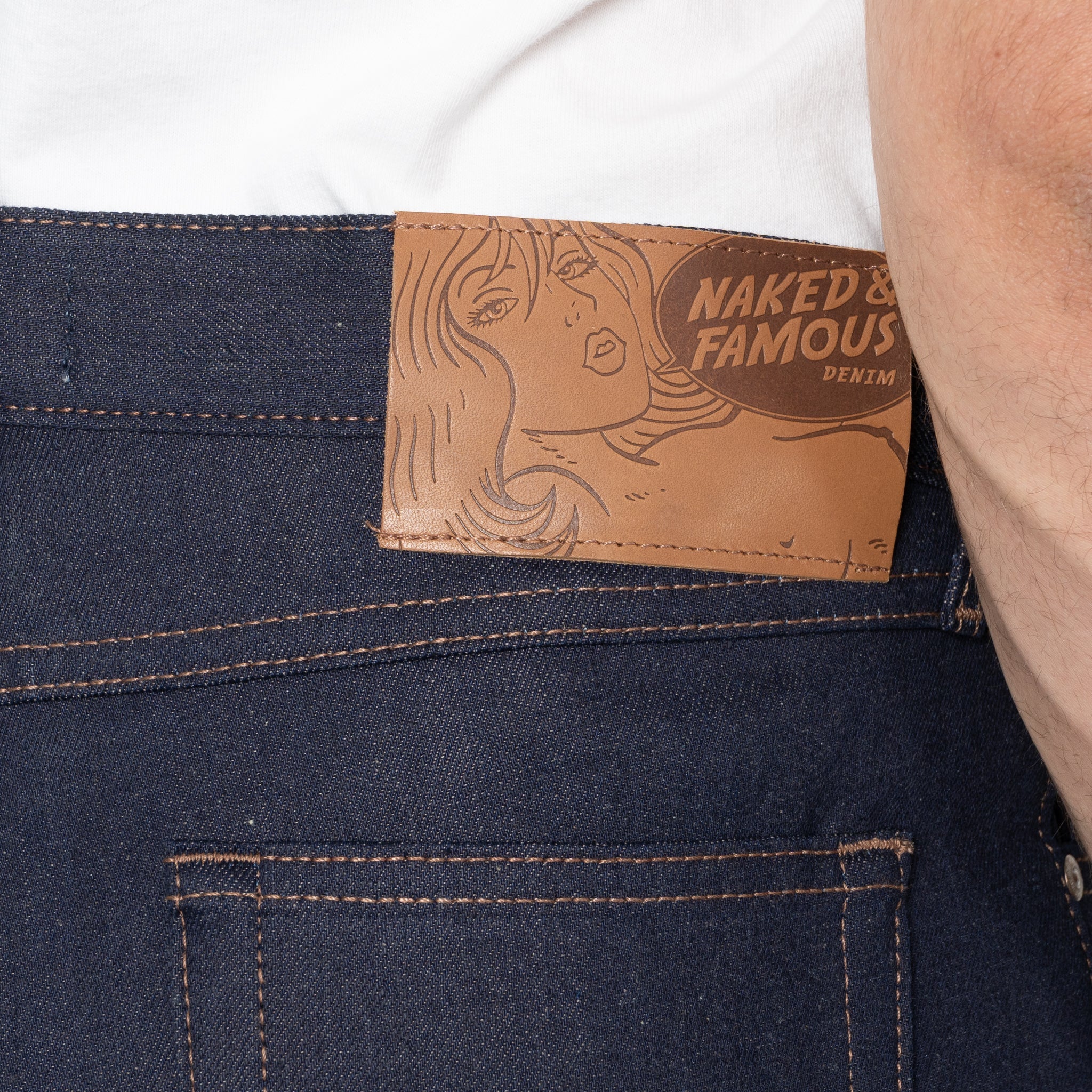 True Guy - Coffee Dye Selvedge - Indigo by Naked & Famous Denim
