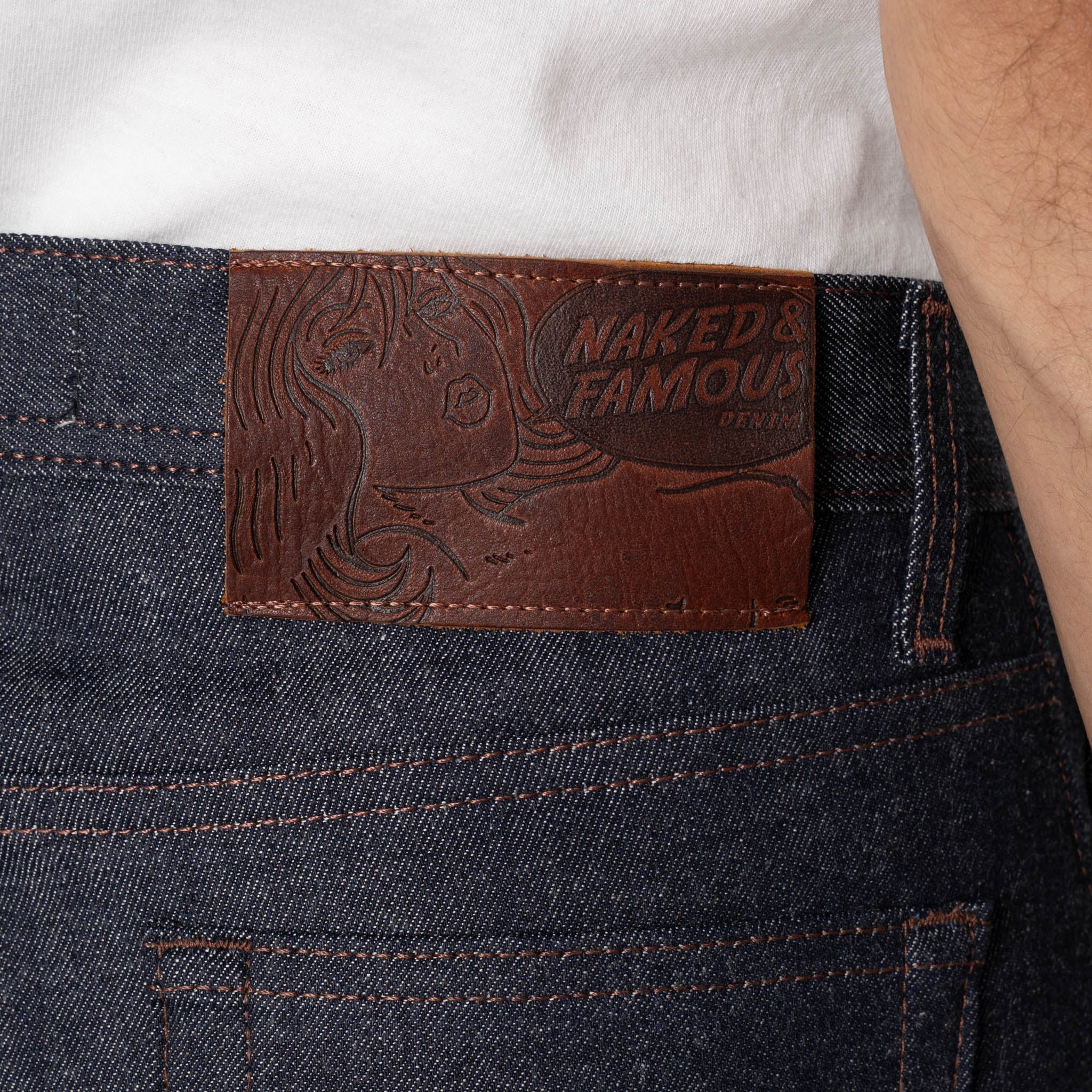 Weird Guy - Flying Squirrel Selvedge - Indigo by Naked & Famous Denim