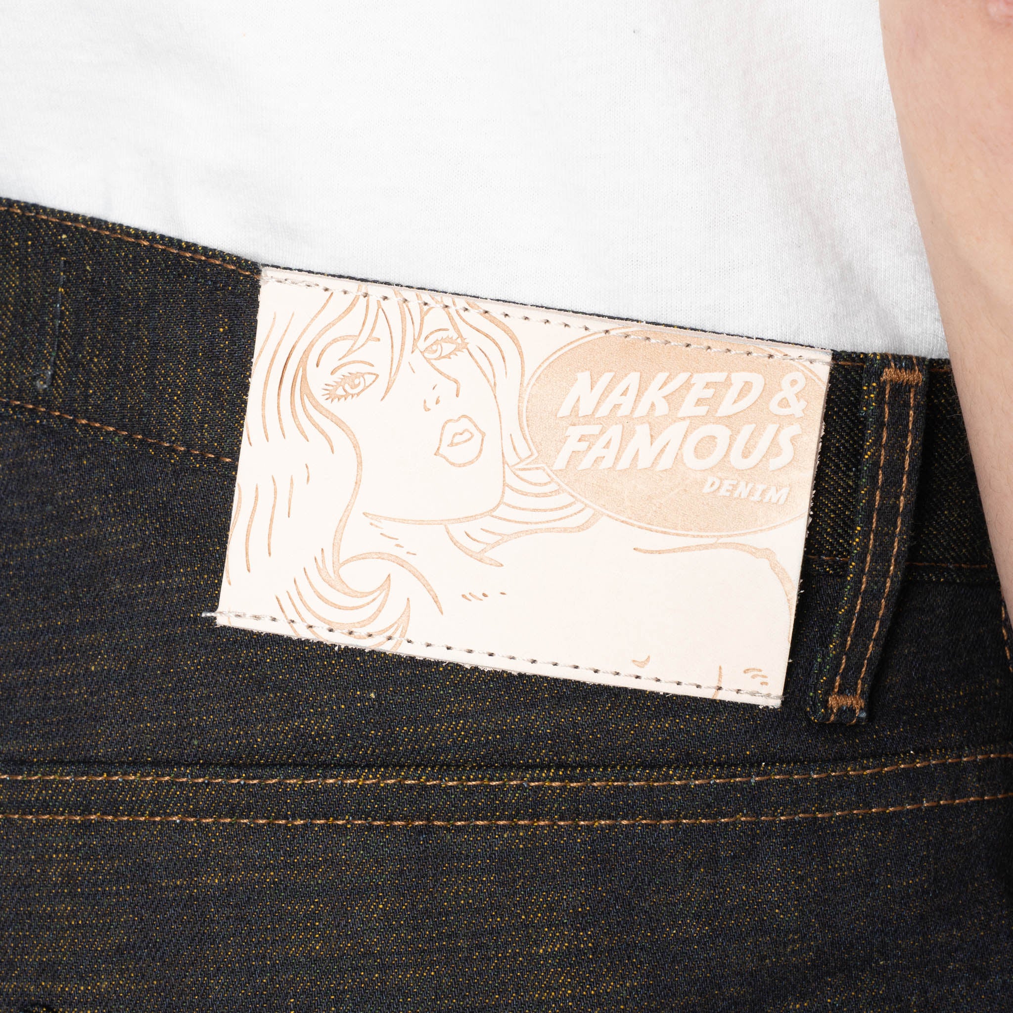 Easy Guy - Citrus Kasuri Selvedge by Naked & Famous Denim