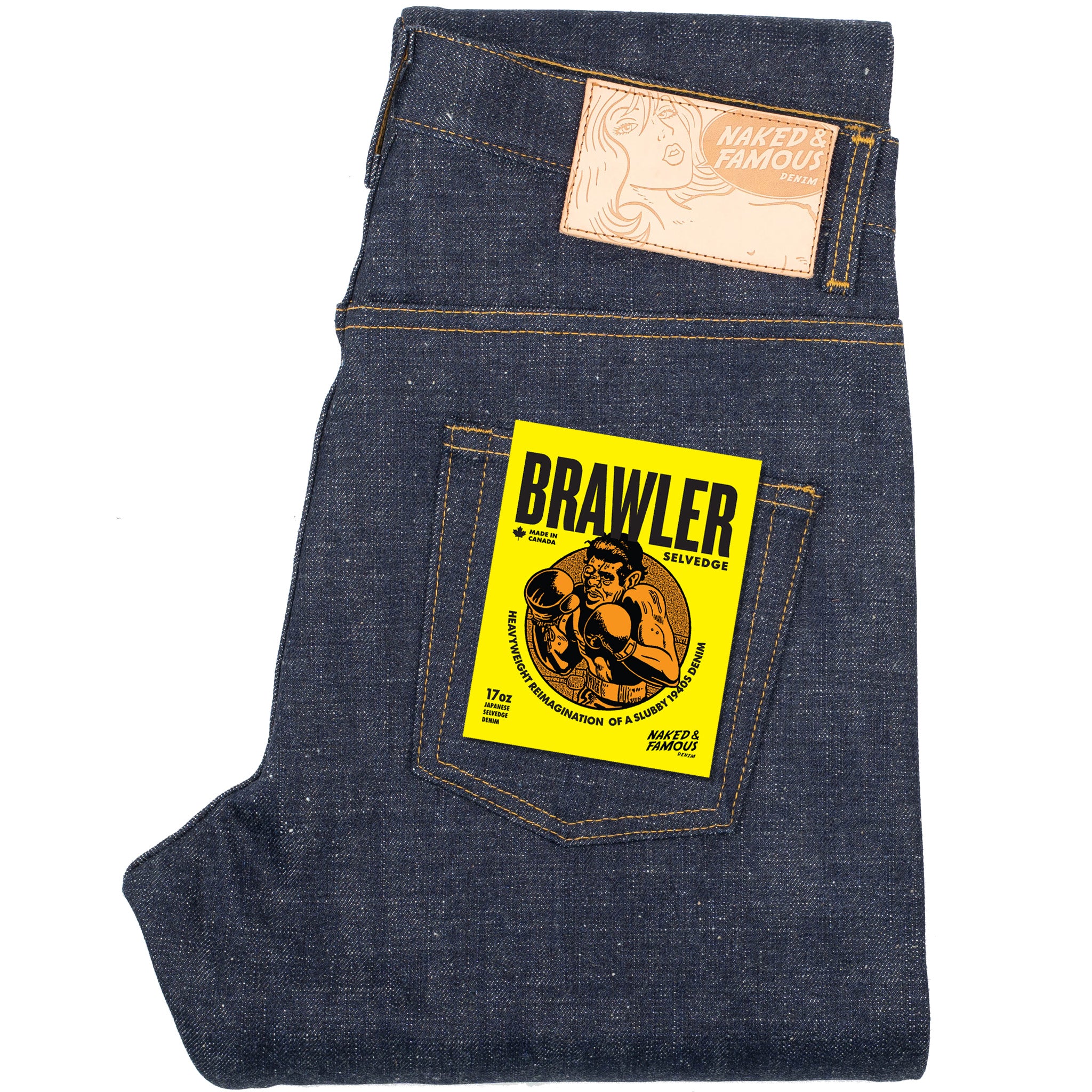 Easy Guy - Brawler Selvedge by Naked & Famous Denim