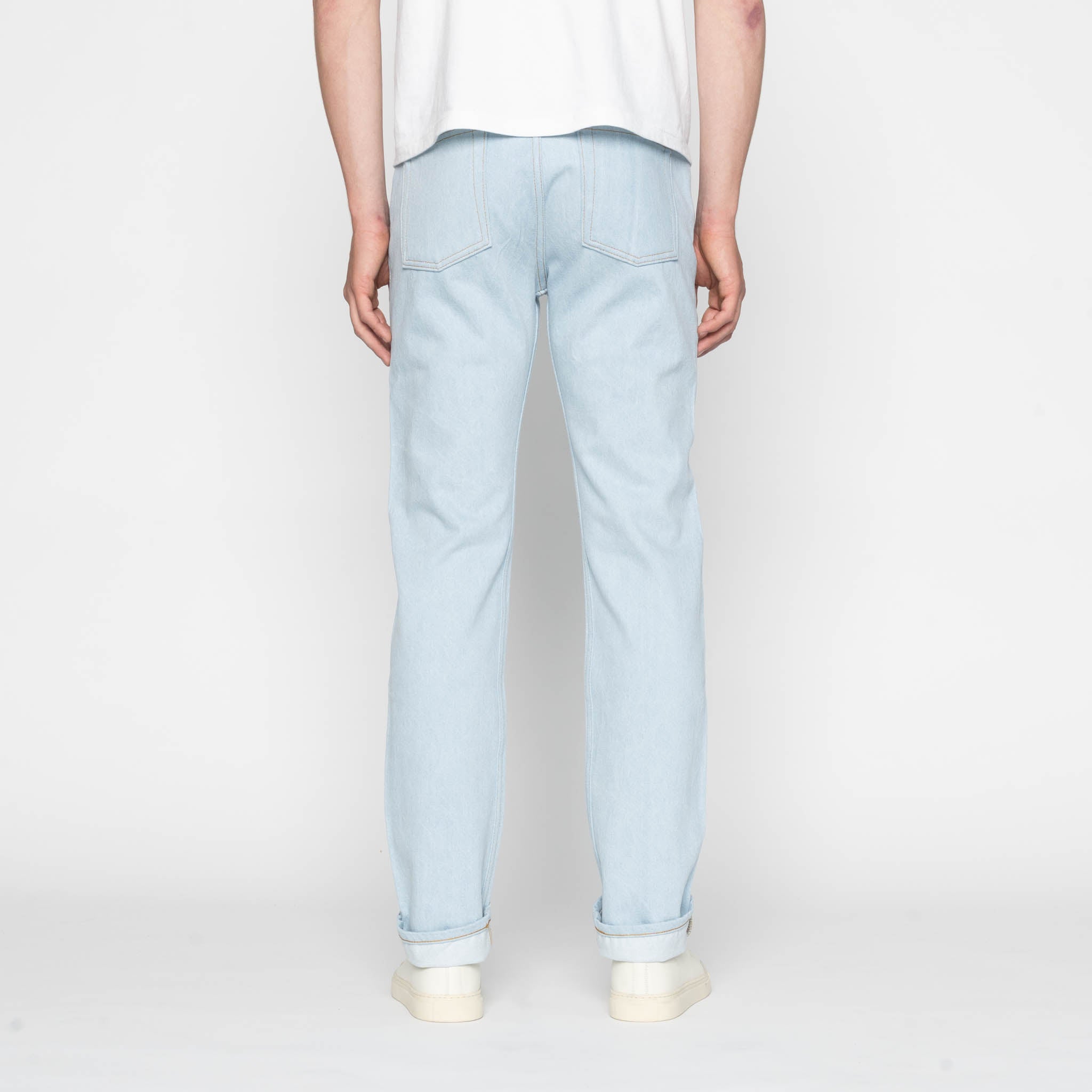 Weird Guy - Secret Agent Denim - Bleach Blue by Naked & Famous Denim