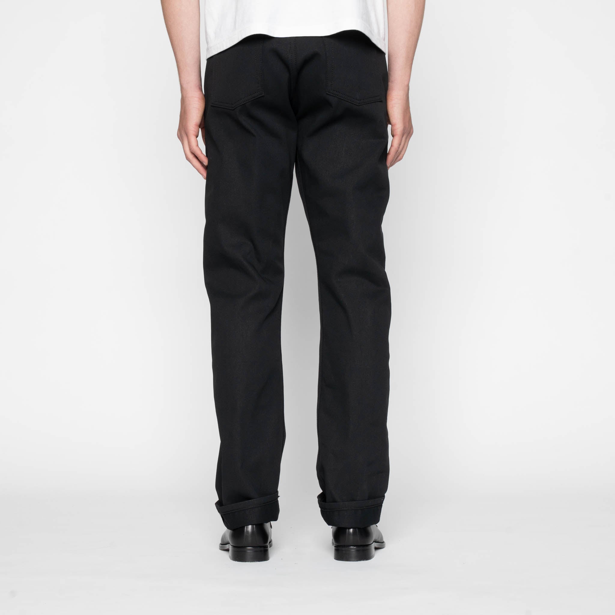 True Guy - Selvedge Slacks Black by Naked & Famous Denim