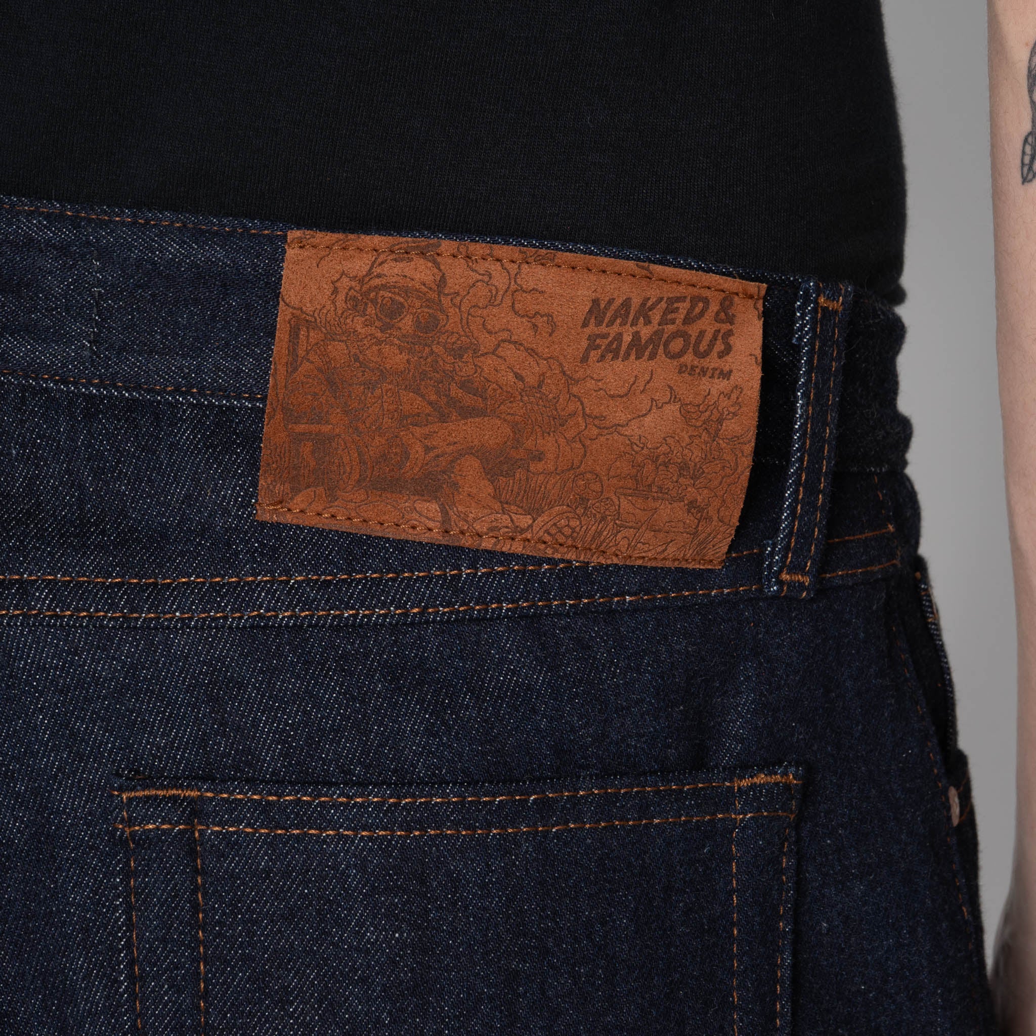 Groovy Guy - Garden Gnome Selvedge by Naked & Famous Denim