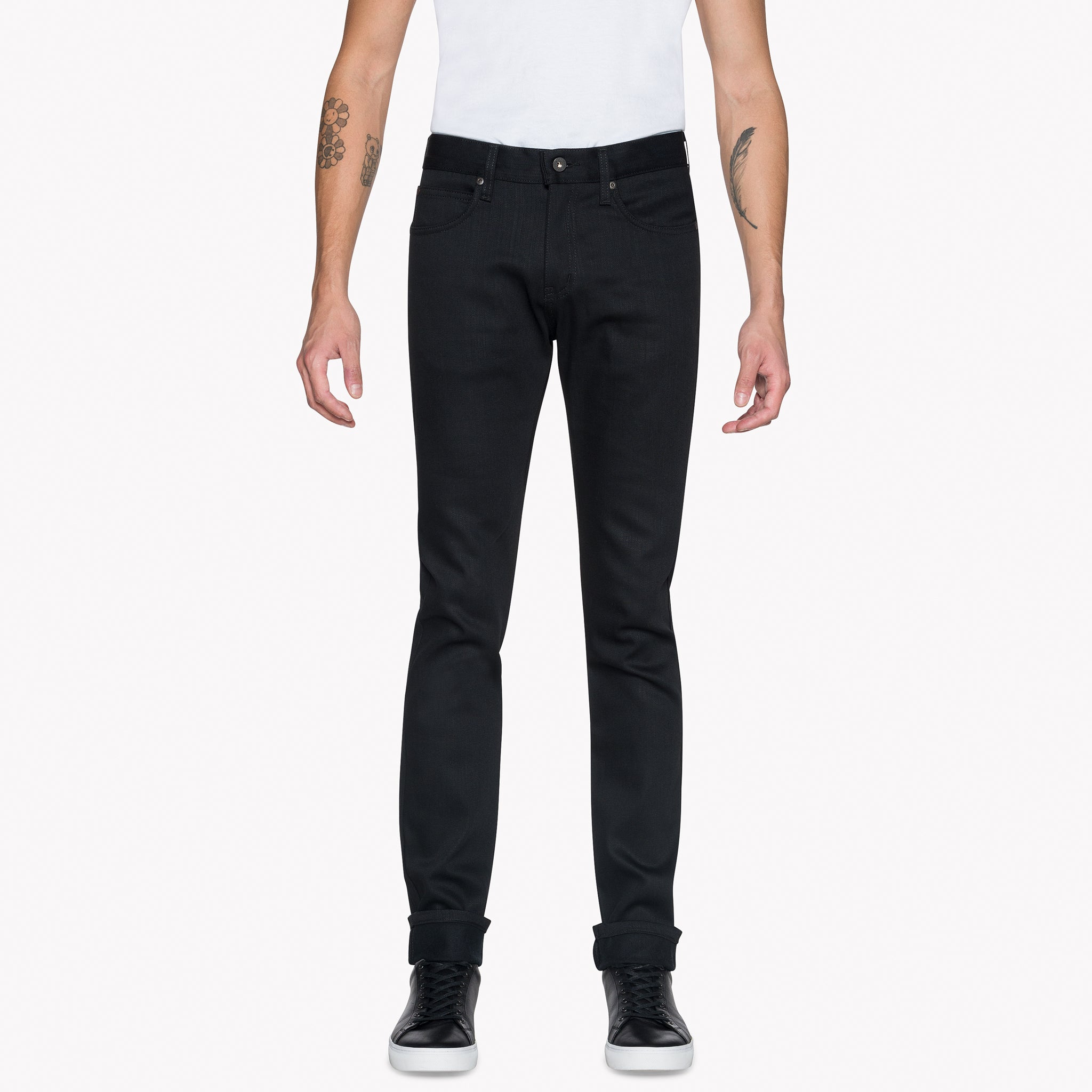Super Guy - Black Cashmere by Naked & Famous Denim