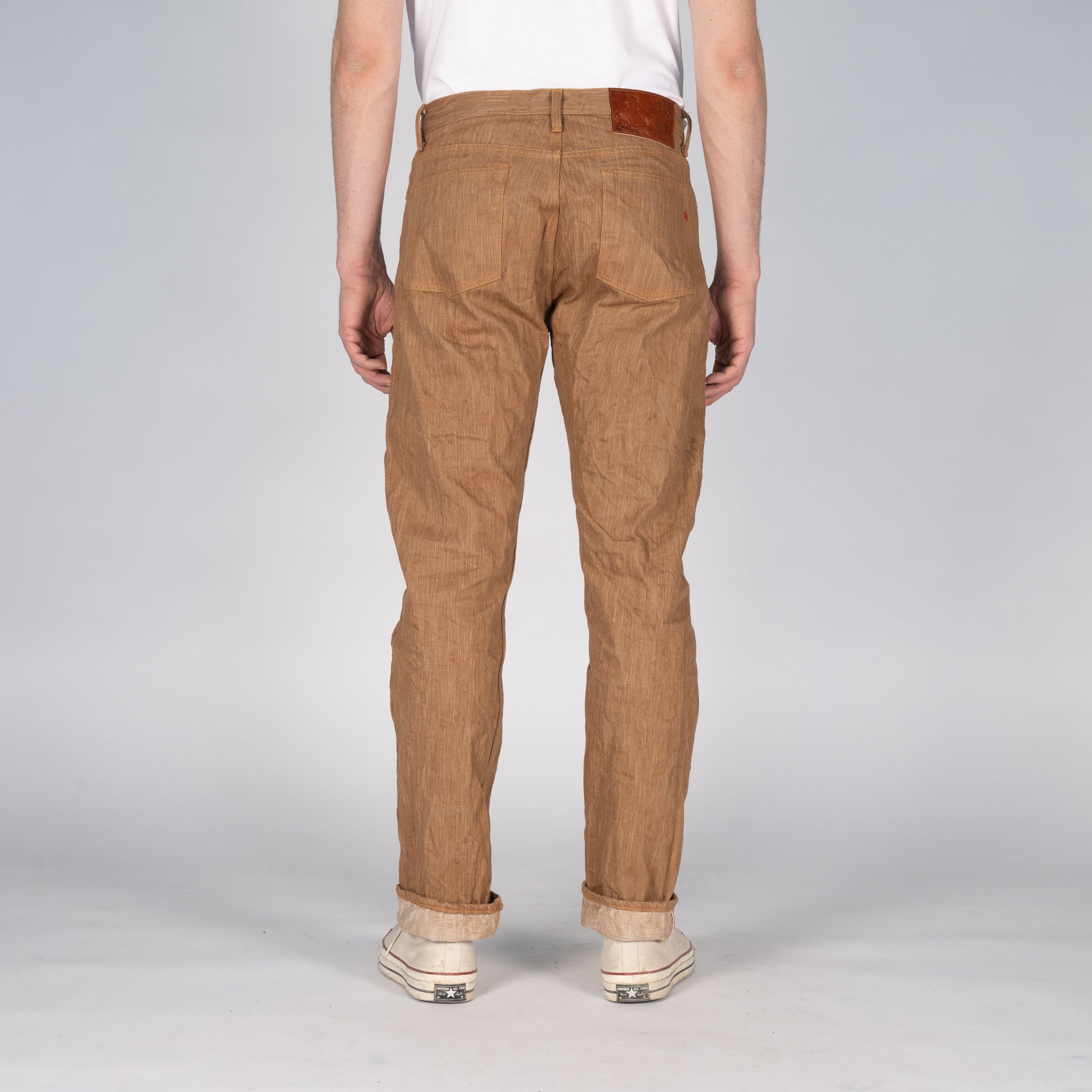 Weird Guy - MIJ11 - Tokushima Hand Dyed Kakishibu Selvedge by Naked & Famous Denim