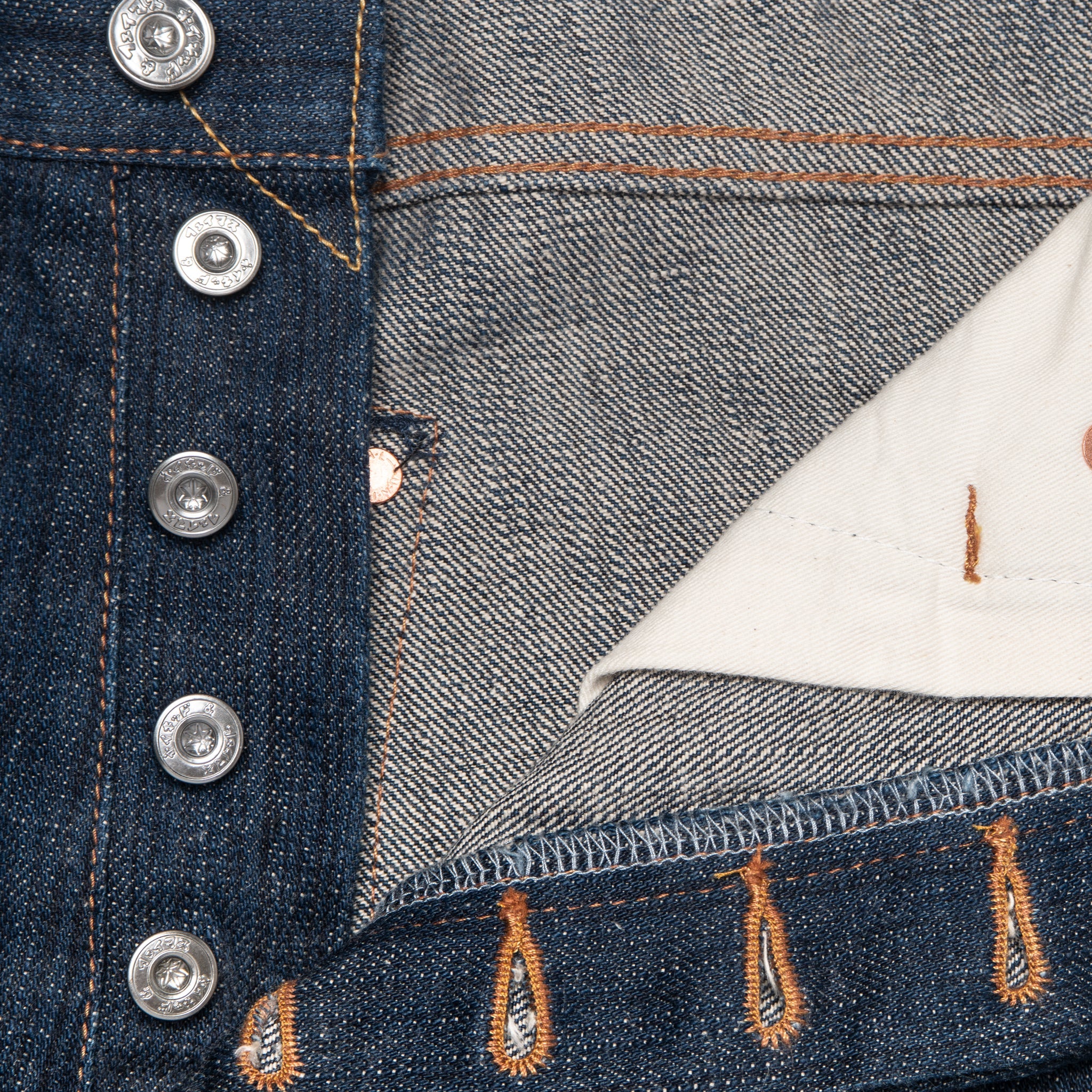 Easy Guy - MIJ9 - "Tennen Ai" Natural Indigo Slub Selvedge by Naked & Famous Denim