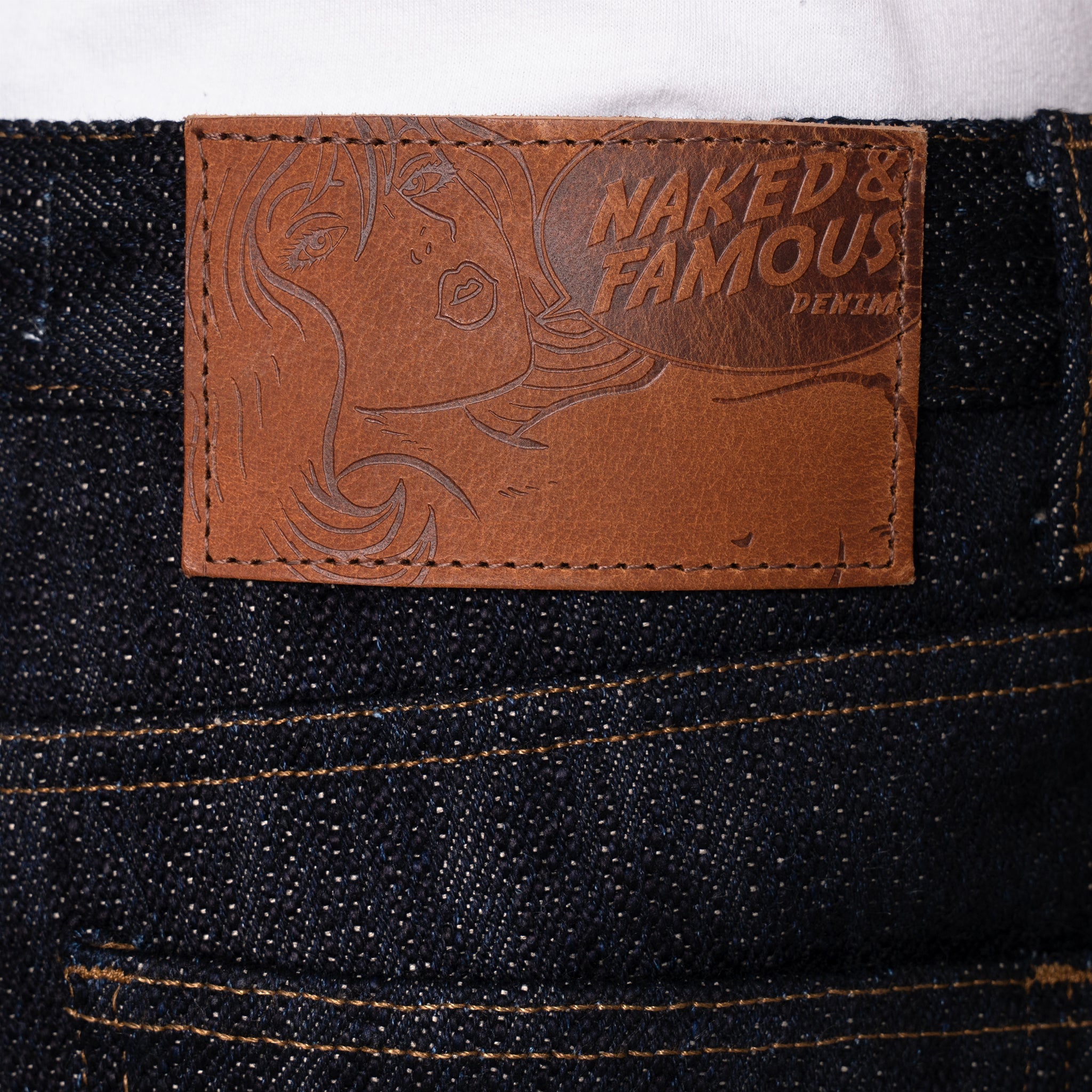 Super Guy - King Of Slub 2 by Naked & Famous Denim