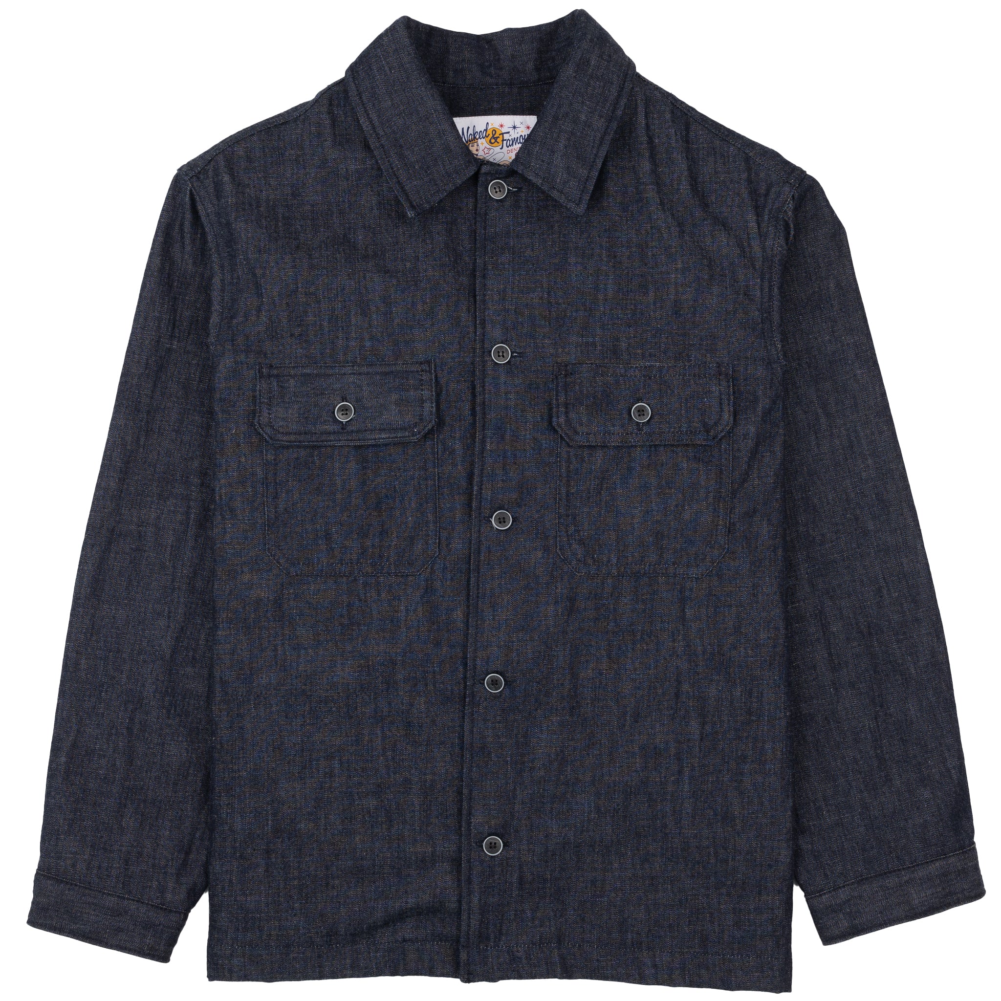 Work Shirt - 10oz Rinsed Denim by Naked & Famous Denim