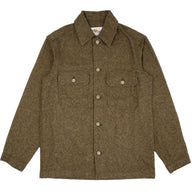 Work Shirt - Herringbone Triple Twist - Forest by Naked & Famous Denim