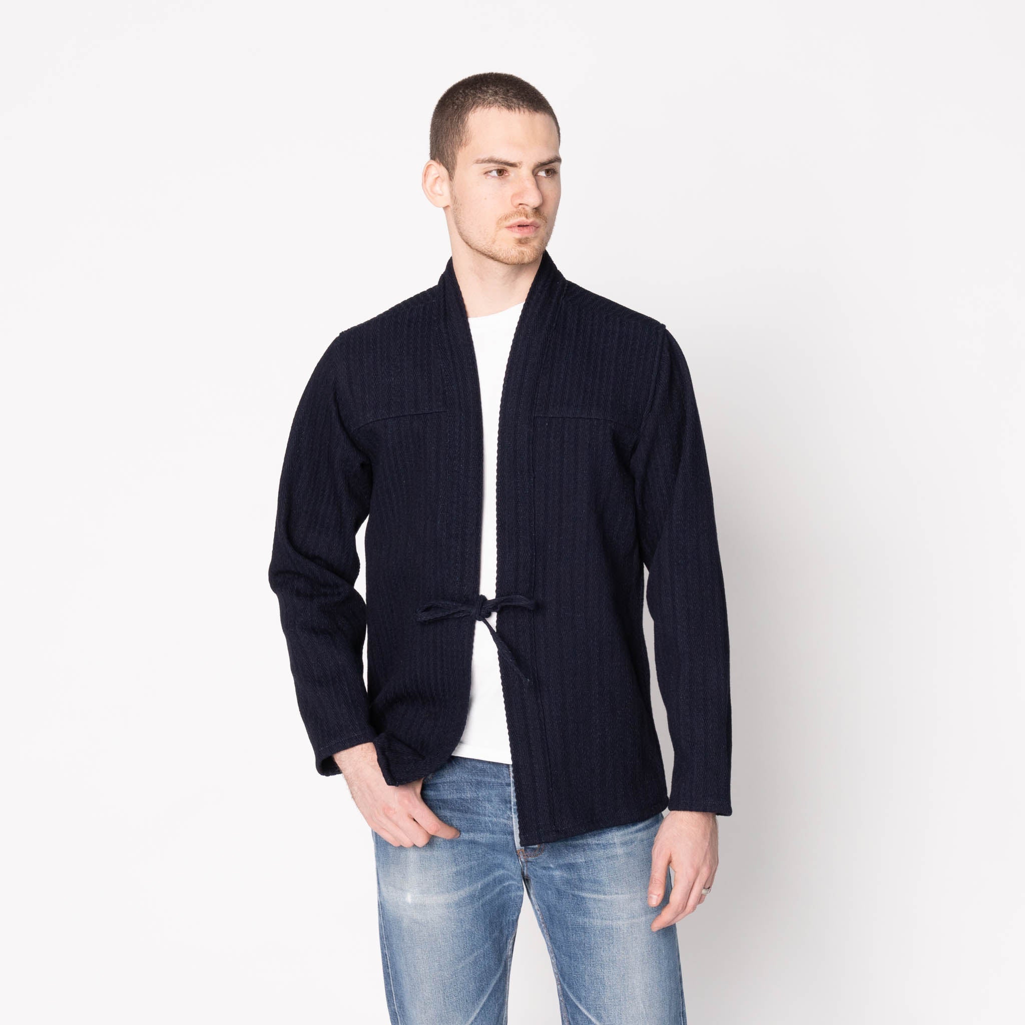 Kimono Shirt - Indigo Sugiaya - Indigo by Naked & Famous Denim
