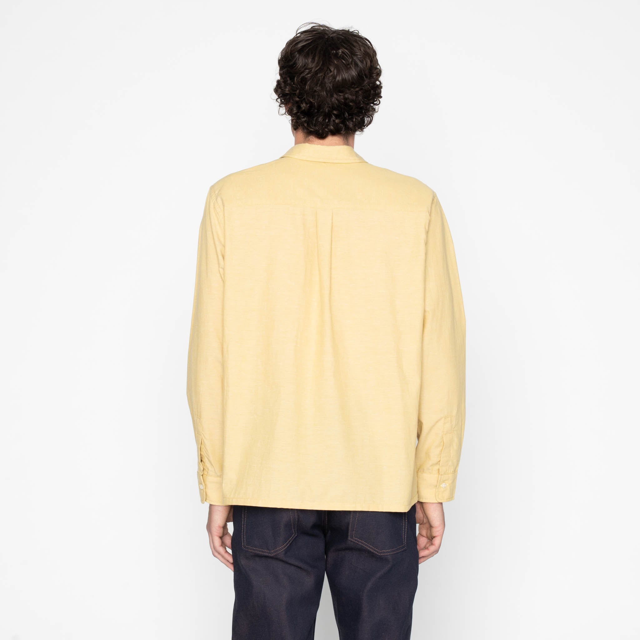 True Shirt - Selvedge Chambray - Yellow by Naked & Famous Denim