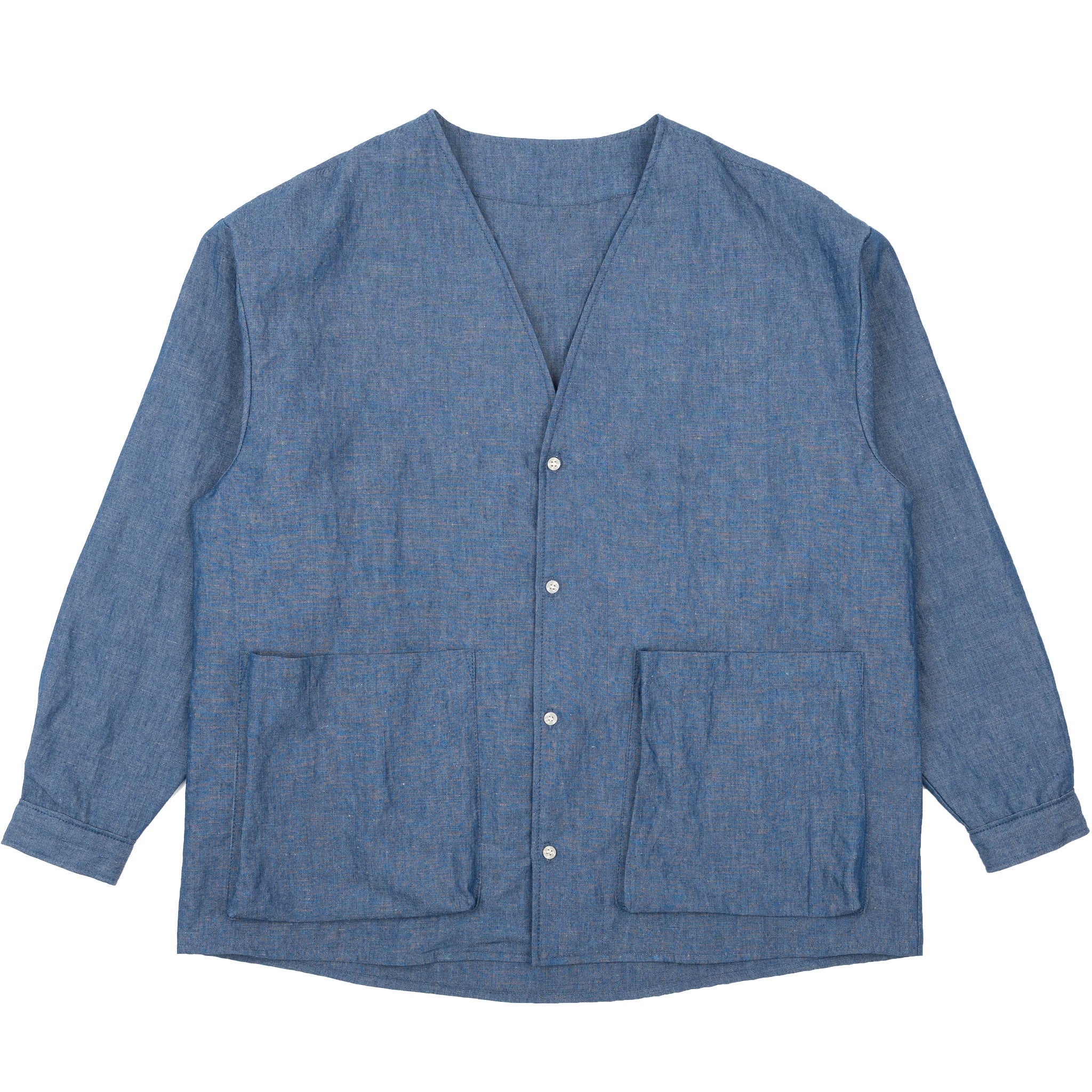 Wise Guy - Linen Blend Denim - Indigo by Naked & Famous Denim