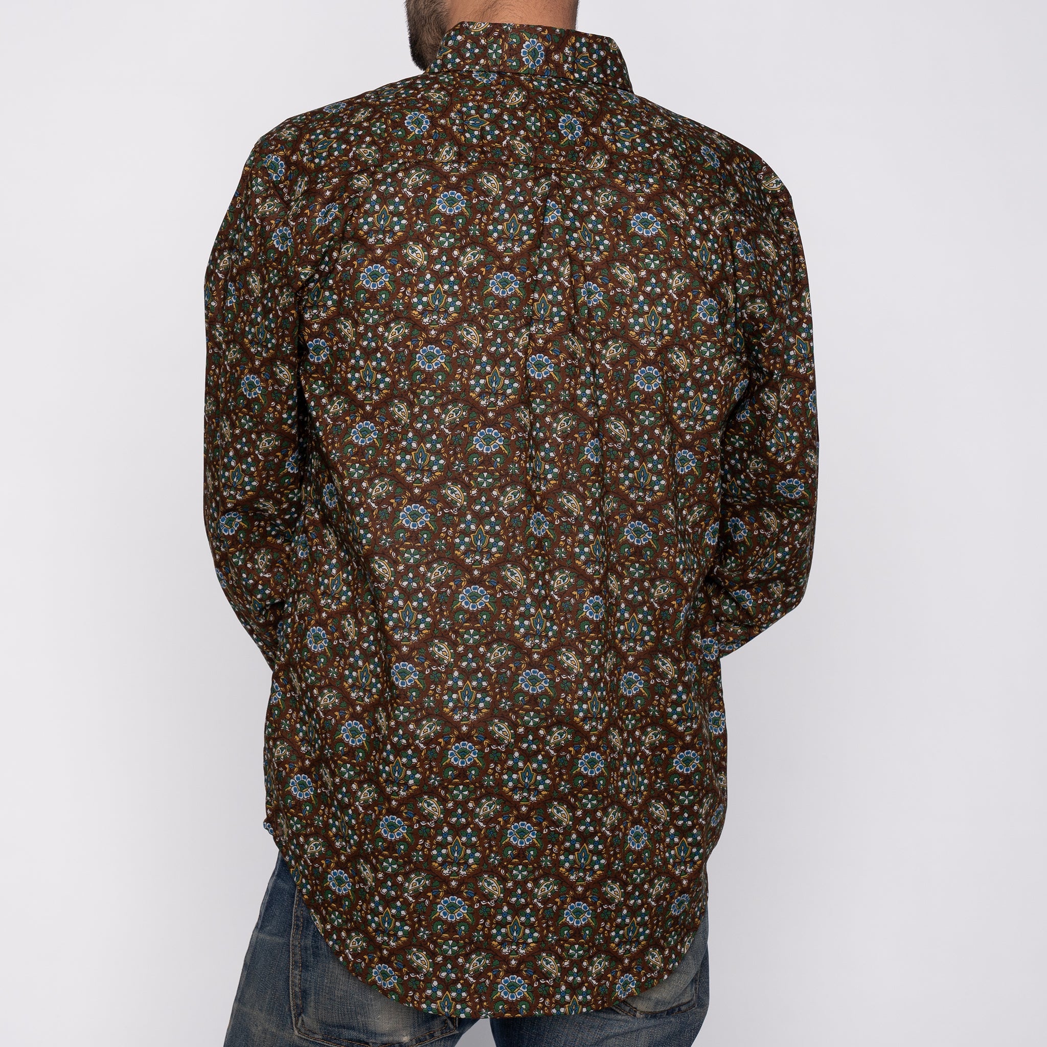 Easy Shirt - Bandana Cloth - Brown by Naked & Famous Denim