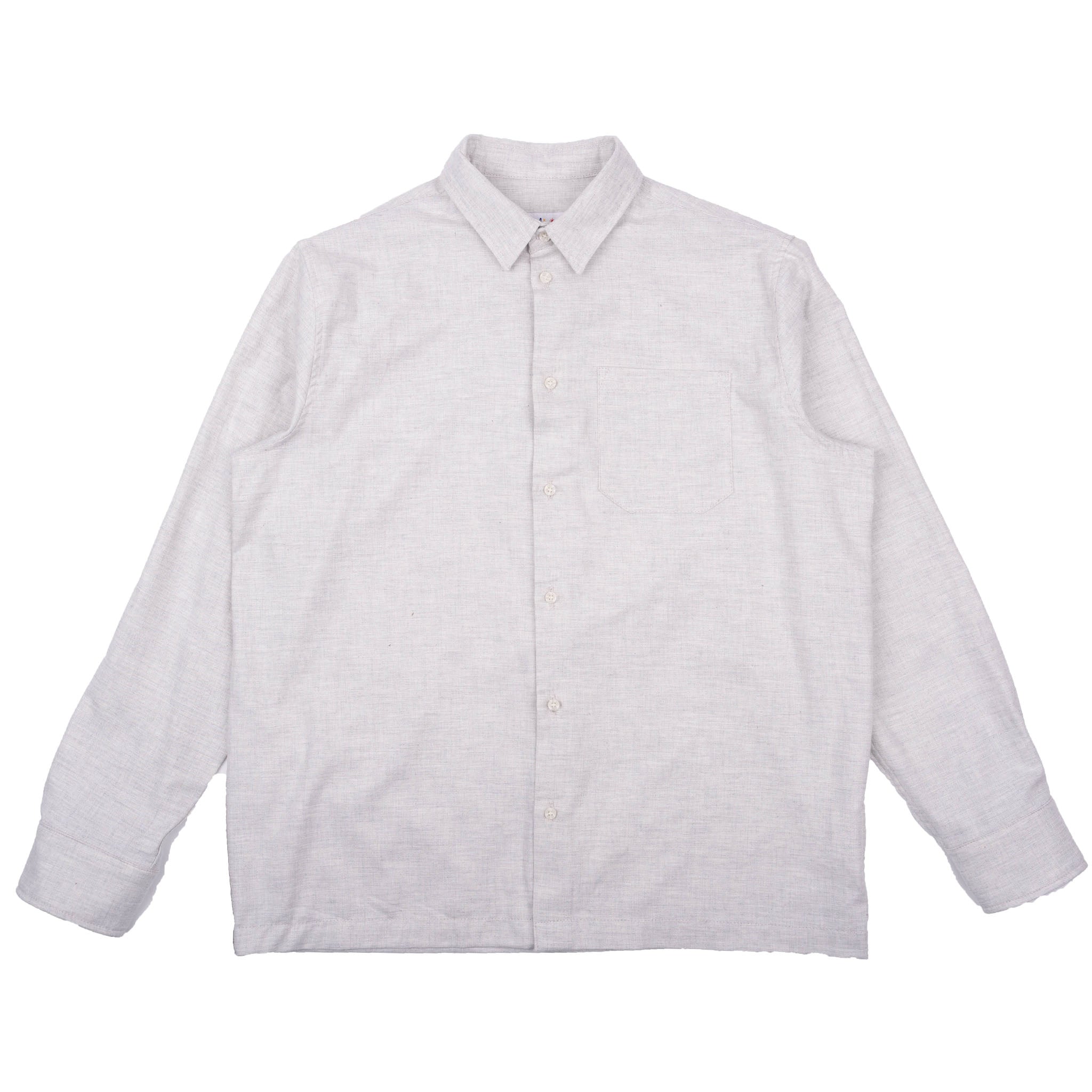 True Shirt - Soft Twill - Pale Grey by Naked & Famous Denim