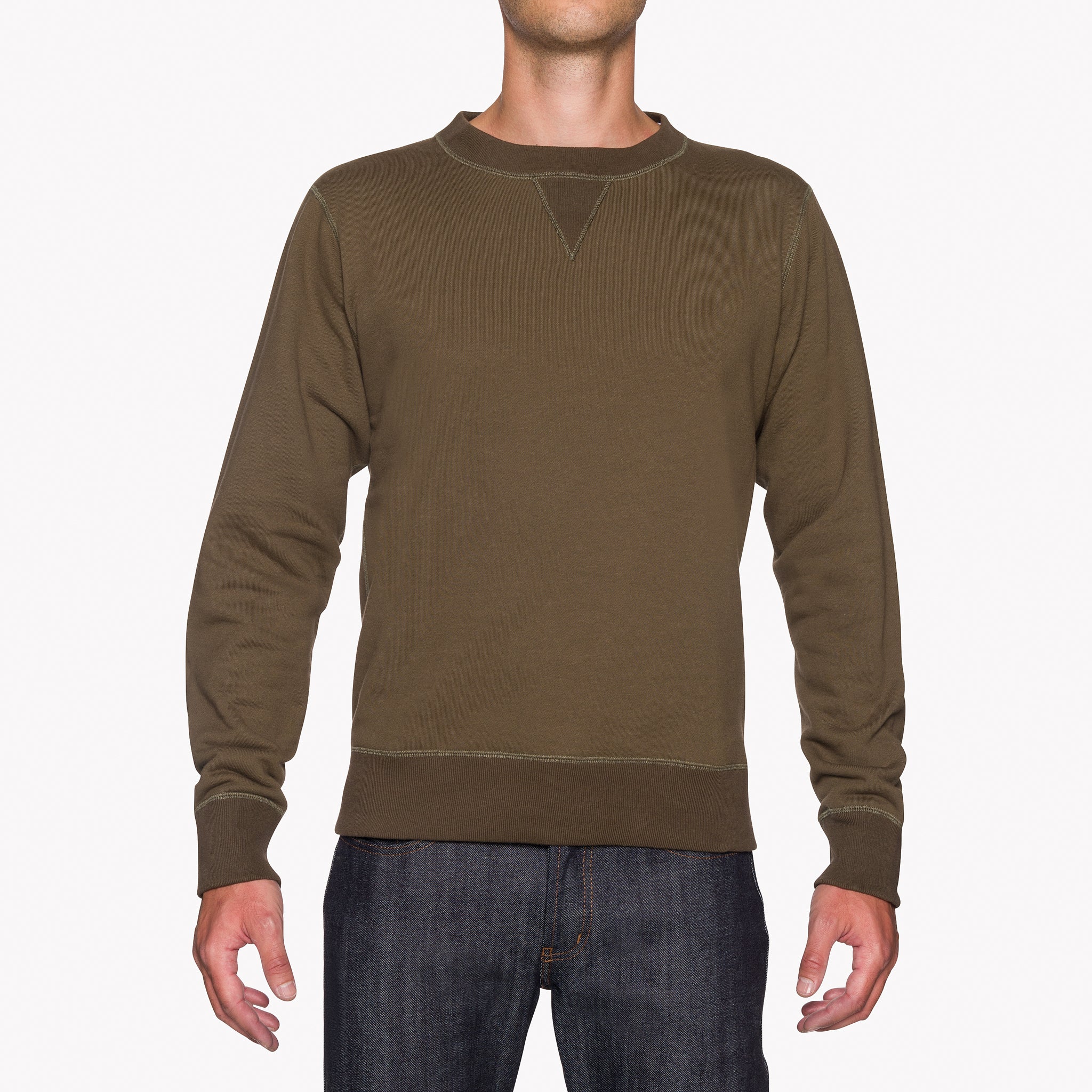 Crewneck - Heavyweight Terry - Hunter by Naked & Famous Denim