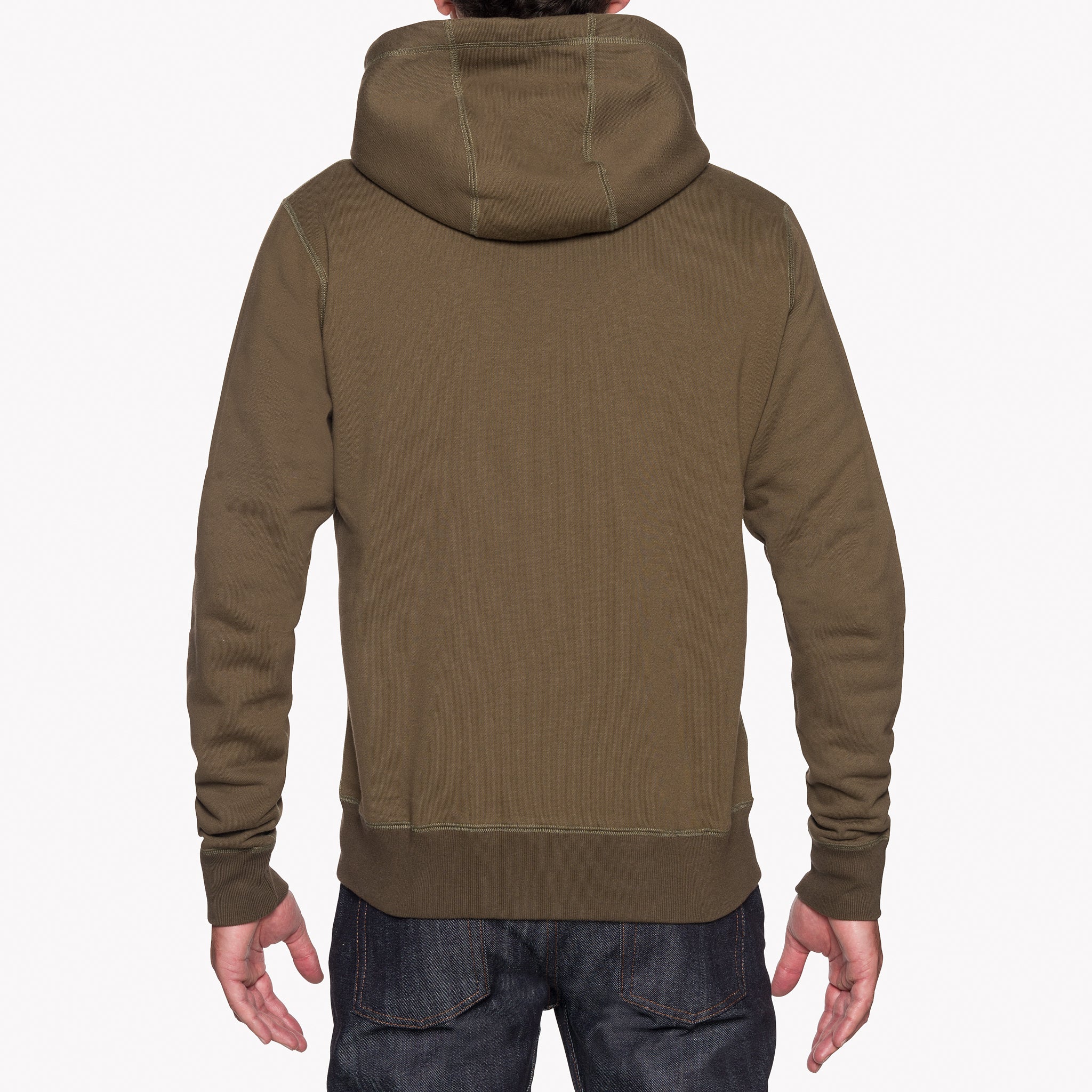 Zip Hoodie - Heavyweight Terry - Hunter by Naked & Famous Denim