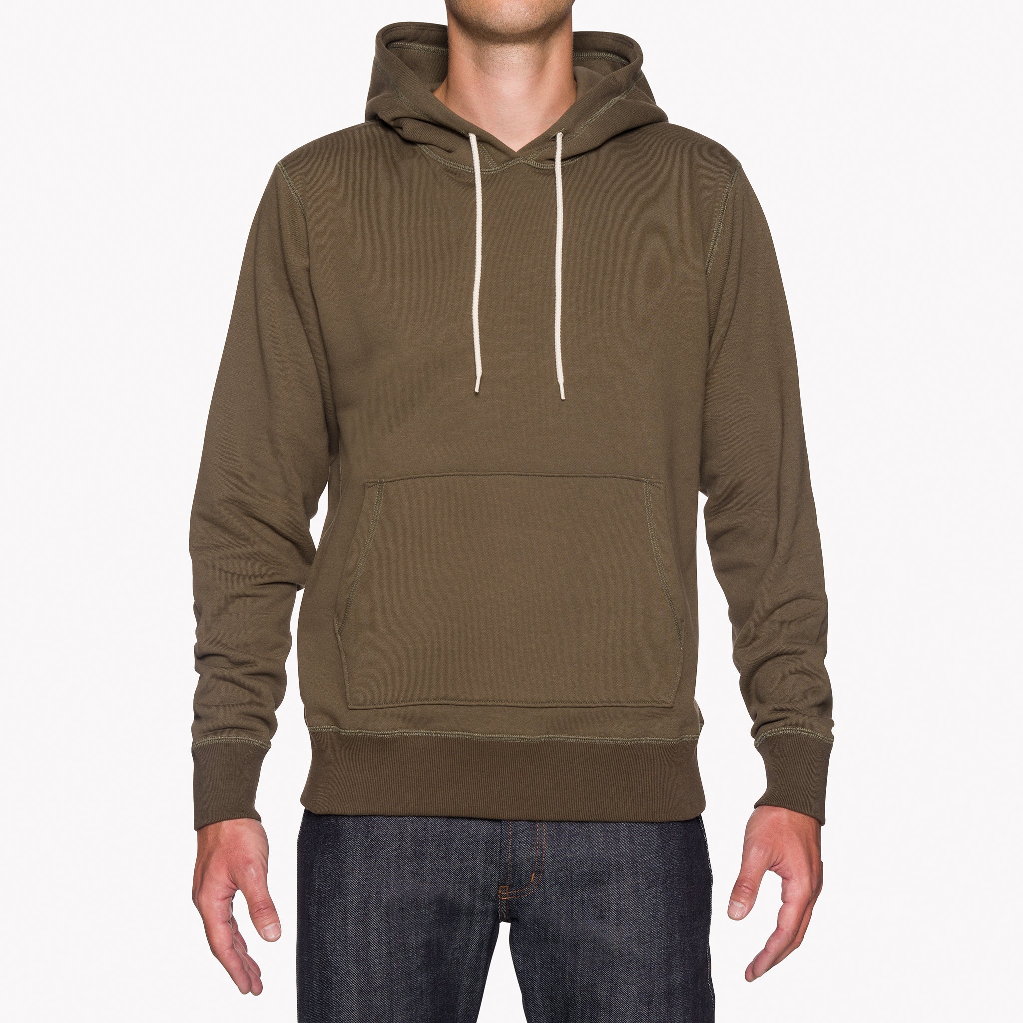 Pullover Hoodie - Heavyweight Terry - Hunter by Naked & Famous Denim